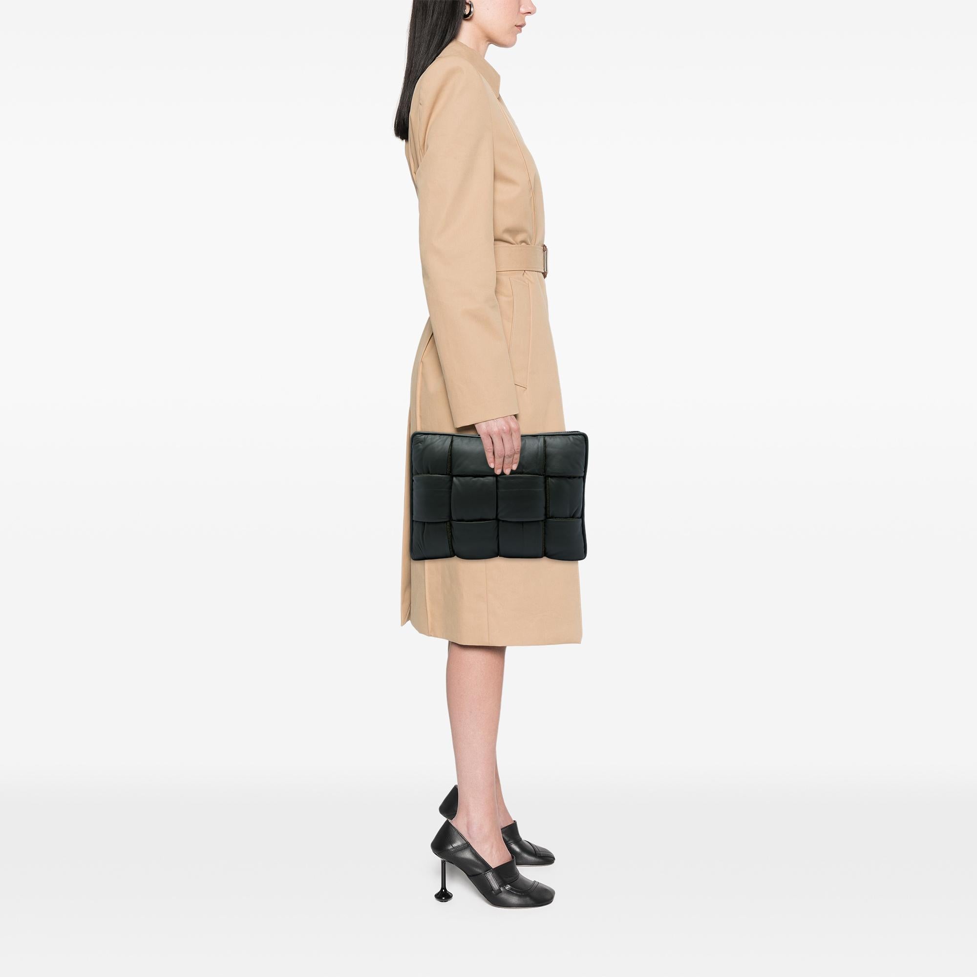 Bottega Veneta Maxi Nappa Intrecciato Padded Laptop Case