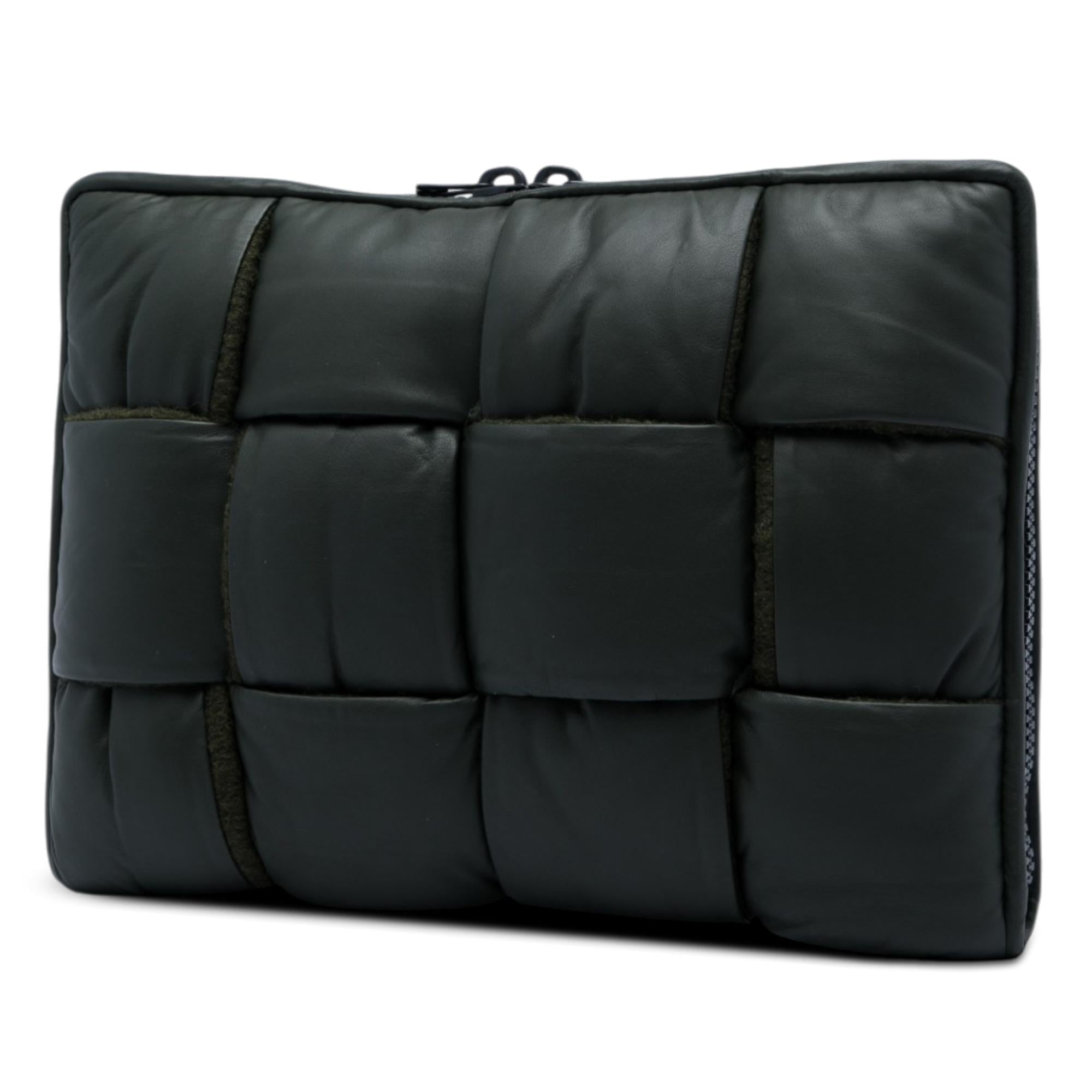 Bottega Veneta Maxi Nappa Intrecciato Padded Laptop Case