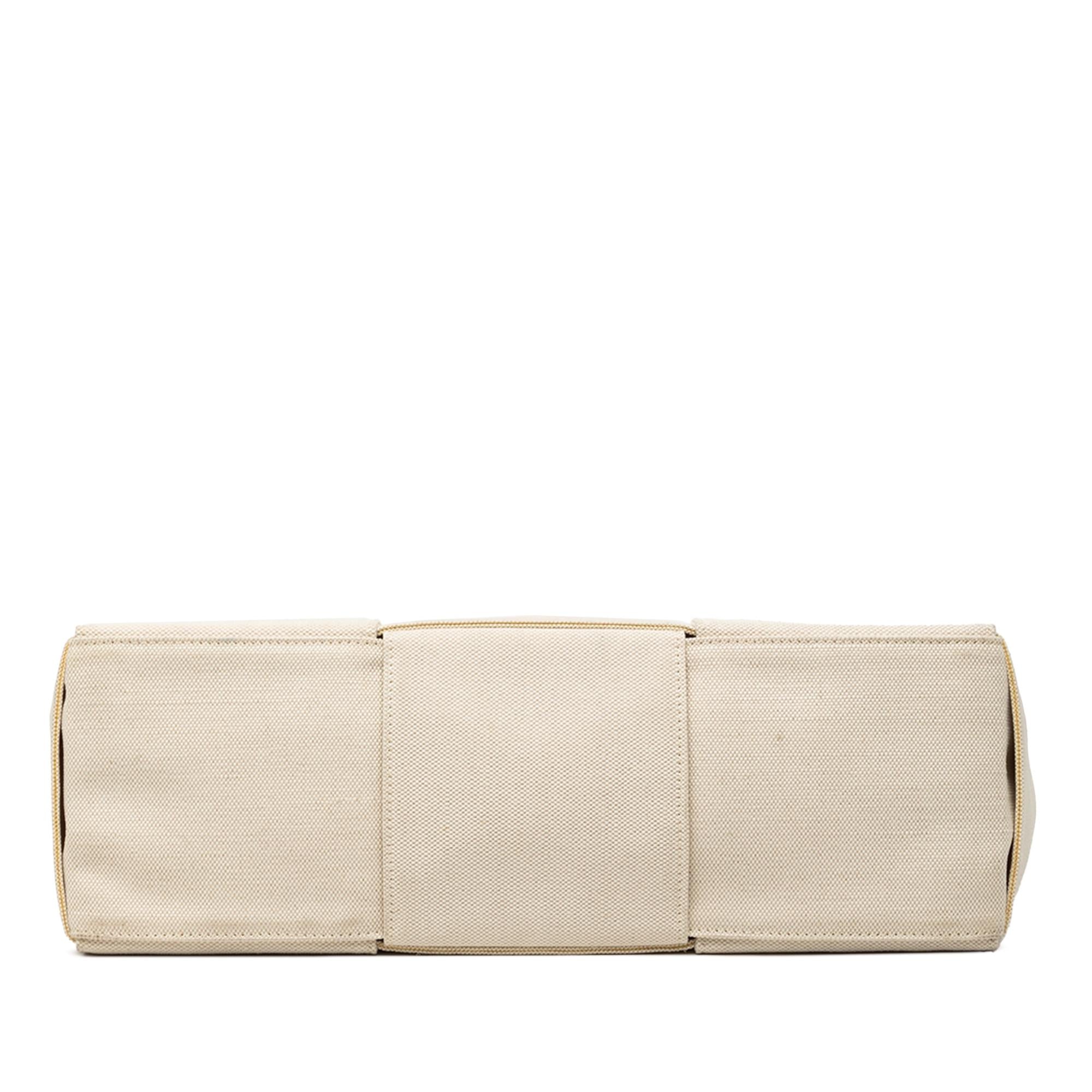 Bottega Veneta Medium Canvas Maxi Intrecciato Arco Tote