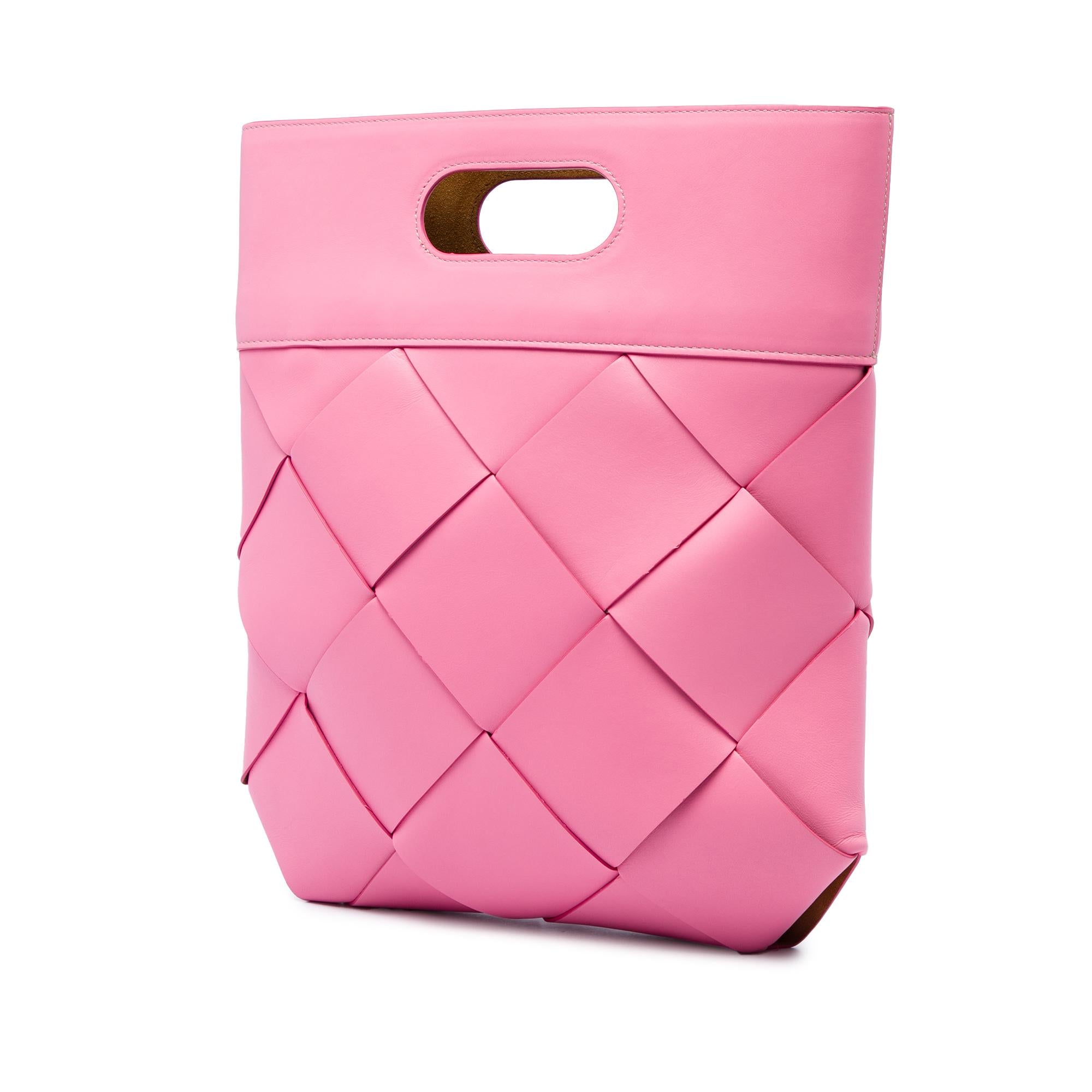 Bottega Veneta Medium Leather Maxi Intrecciato Slip Tote
