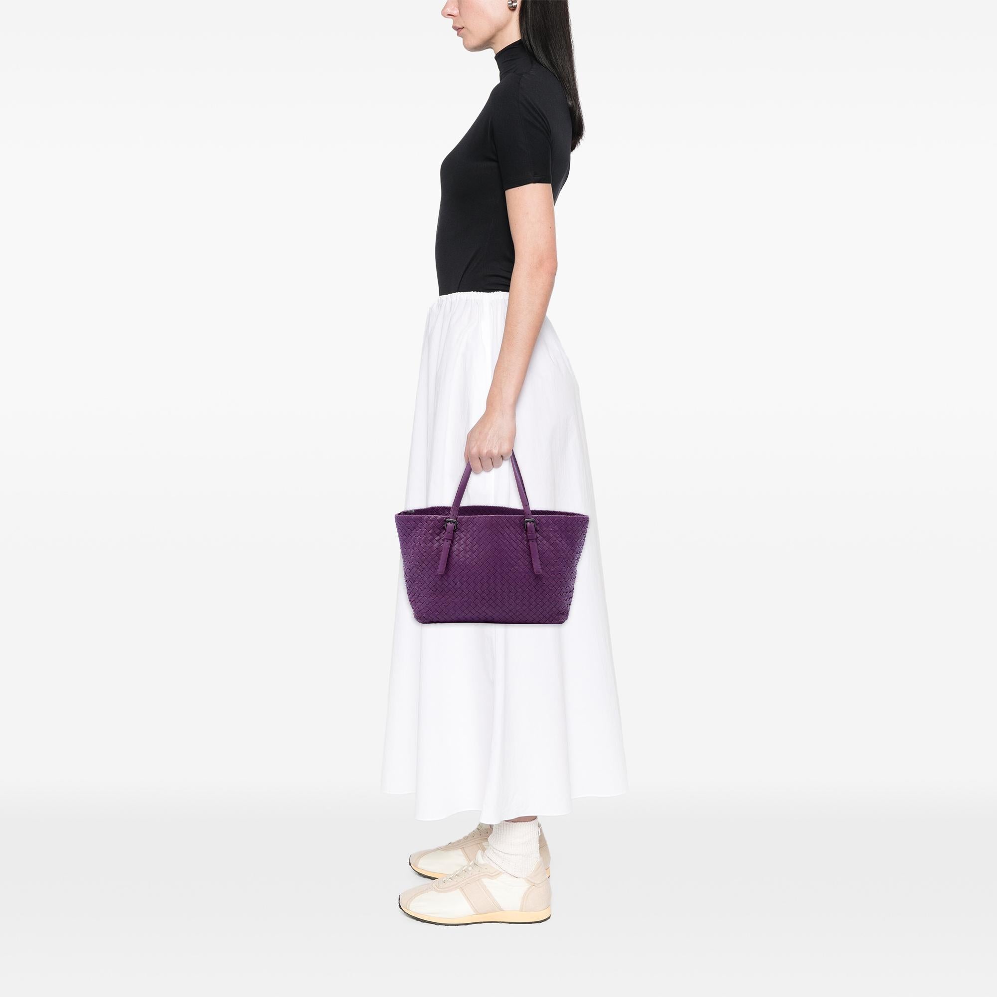 Bottega Veneta Medium Nappa Intrecciato Cesta Tote