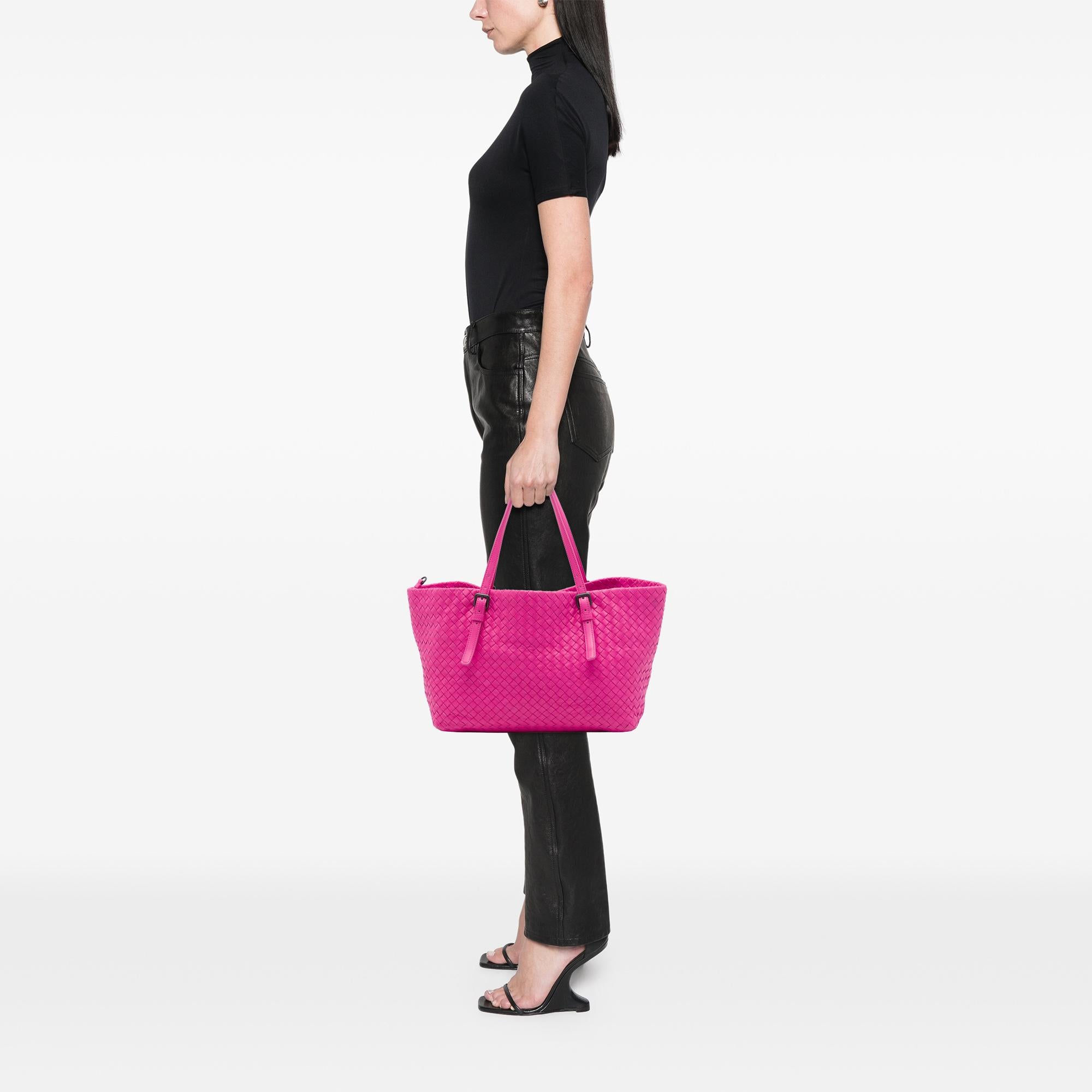 Bottega Veneta Medium Nappa Intrecciato Cesta Tote
