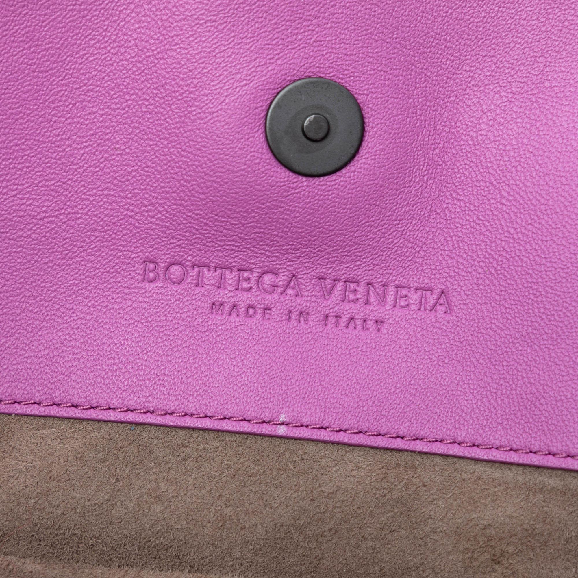 Bottega Veneta Medium Nappa Intrecciato Double Chain Tote