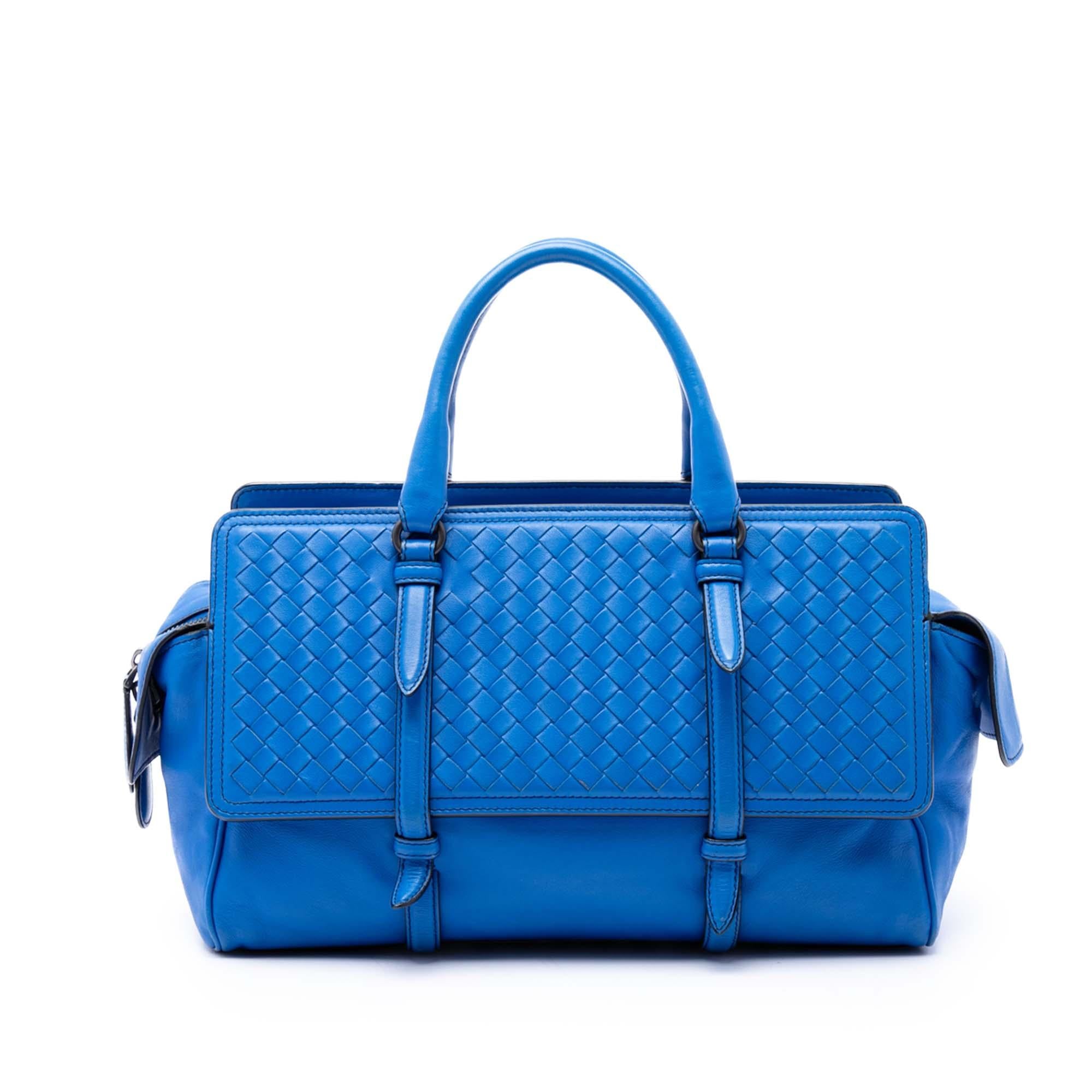 Bottega Veneta Medium Nappa Intrecciato Monaco Satchel