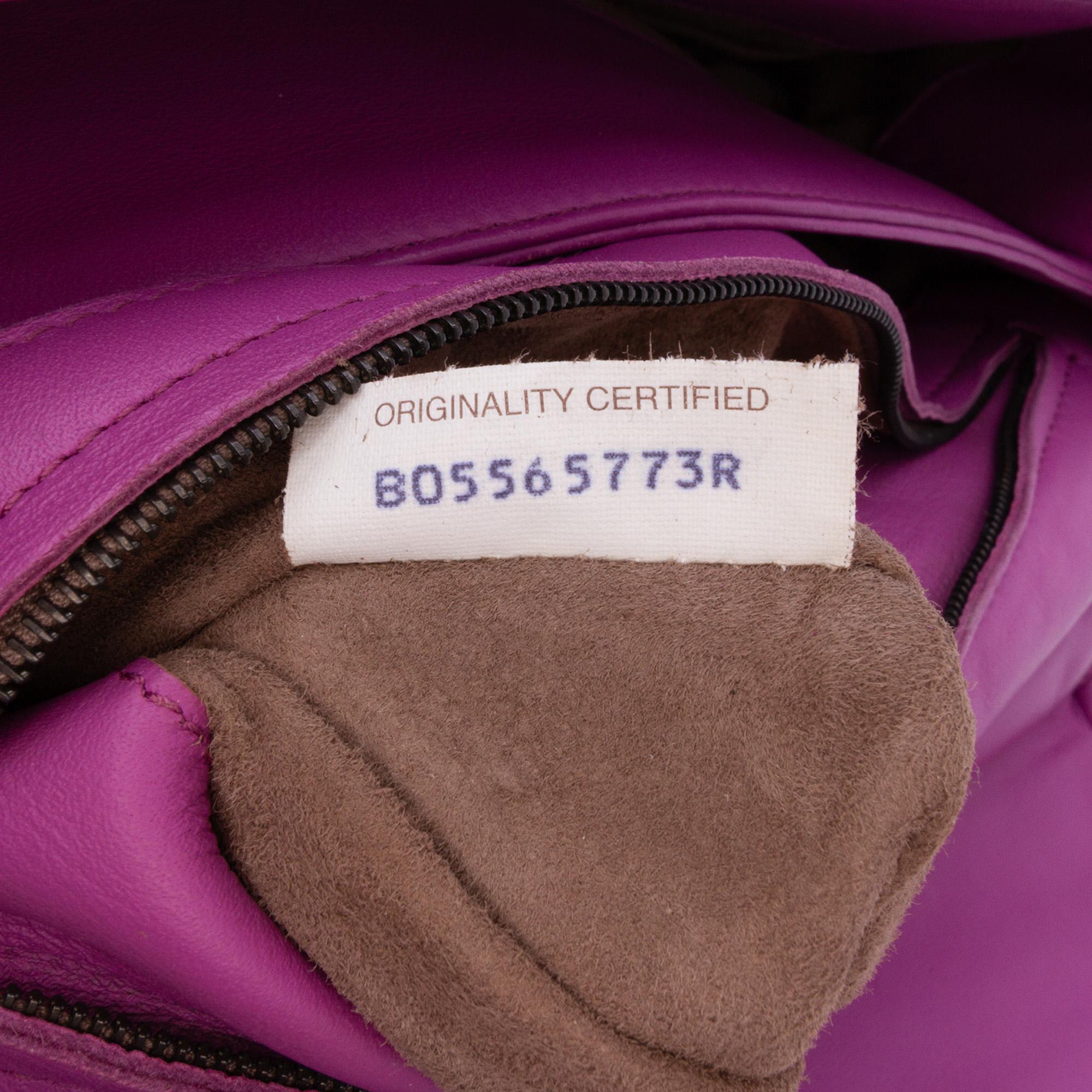 Bottega Veneta Medium Nappa Intrecciato Olimpia Shoulder Bag