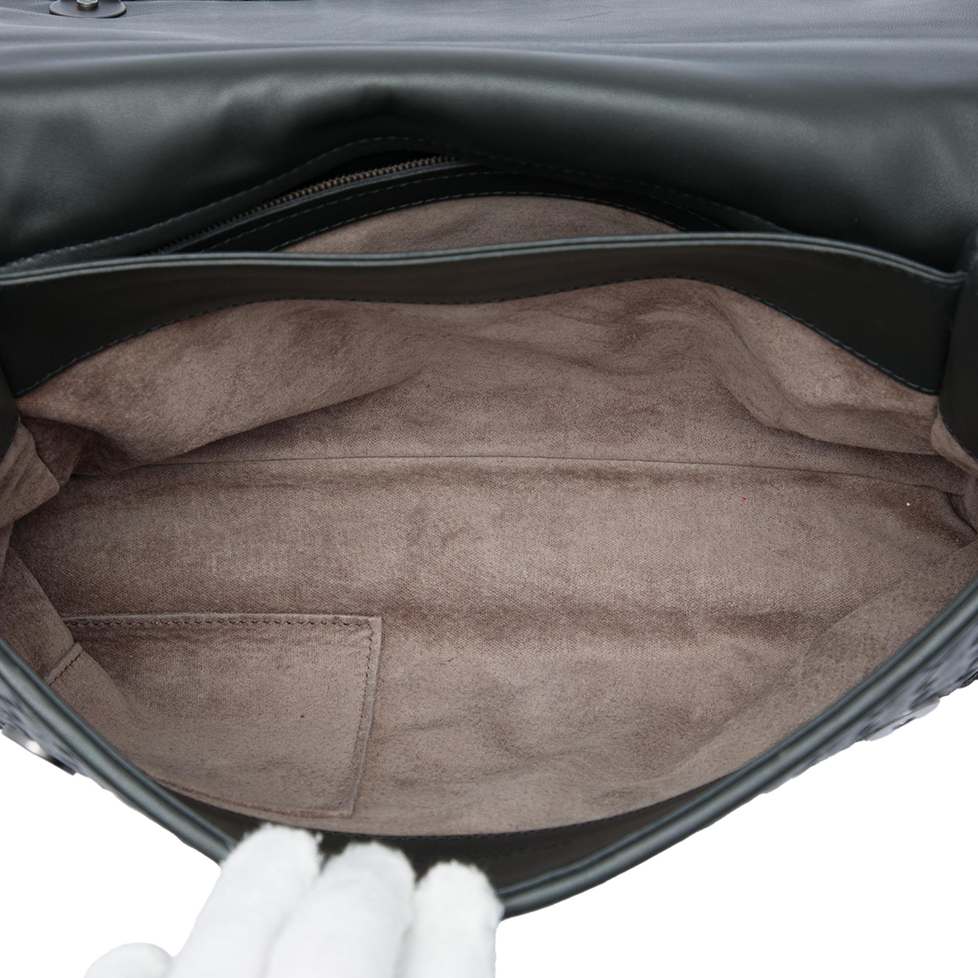 Bottega Veneta Medium Nappa Intrecciato Olimpia Shoulder Bag