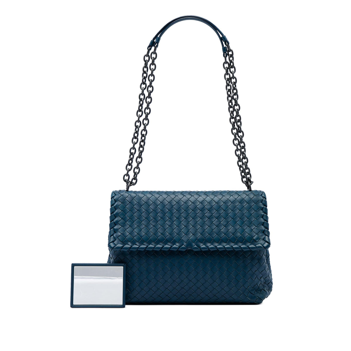 Bottega Veneta Medium Nappa Intrecciato Olimpia Shoulder Bag