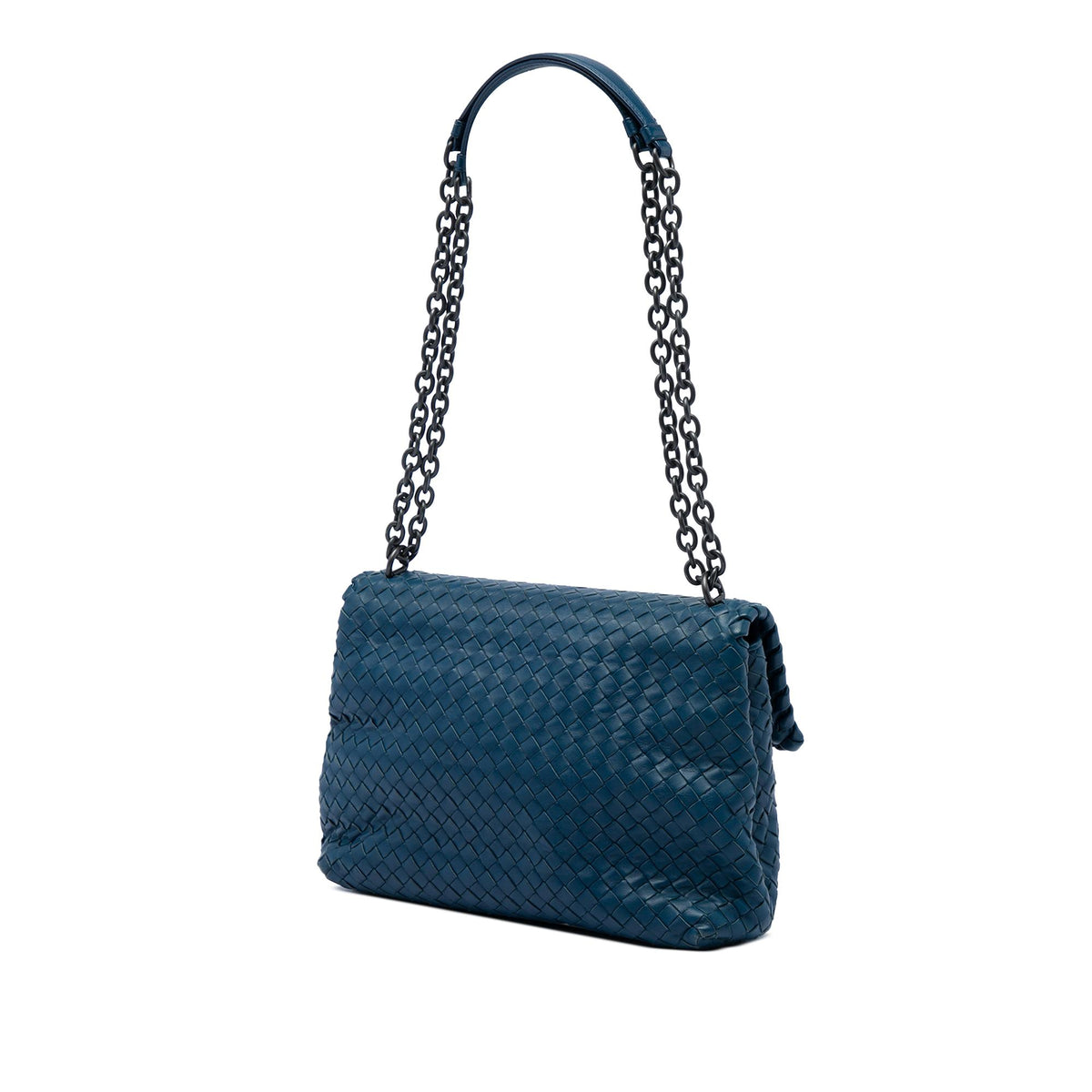 Bottega Veneta Medium Nappa Intrecciato Olimpia Shoulder Bag