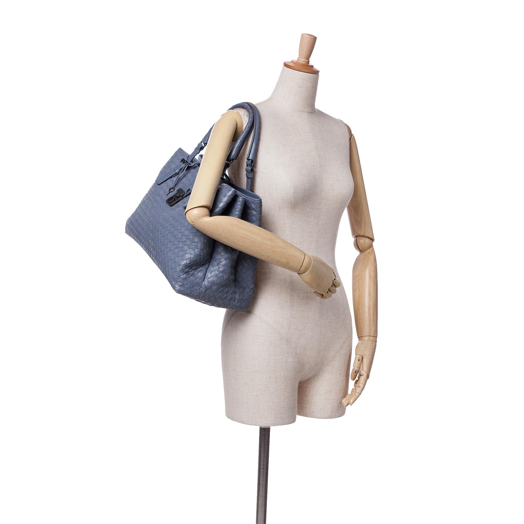 Bottega Veneta Medium Nappa Intrecciato Roma Tote