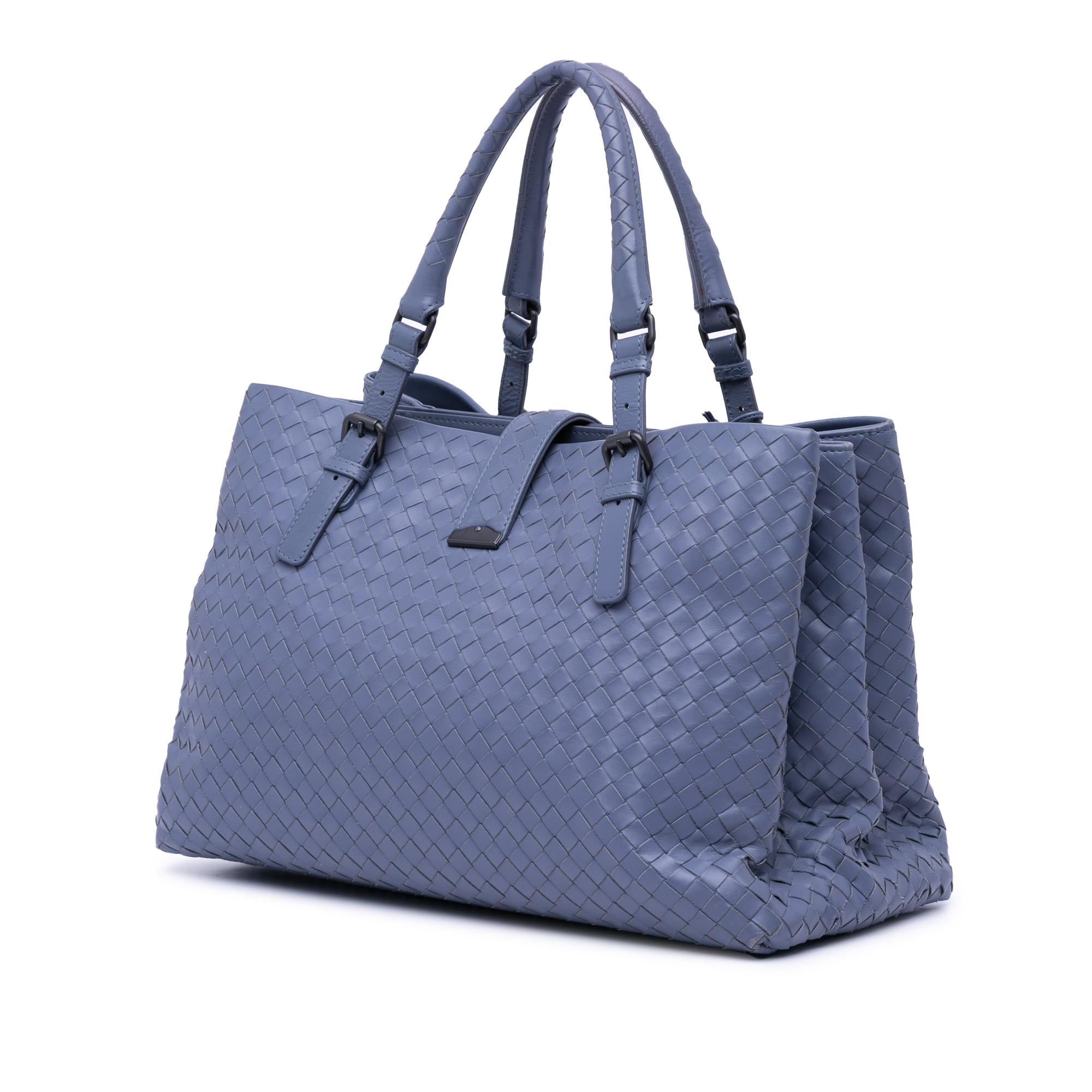 Bottega Veneta Medium Nappa Intrecciato Roma Tote