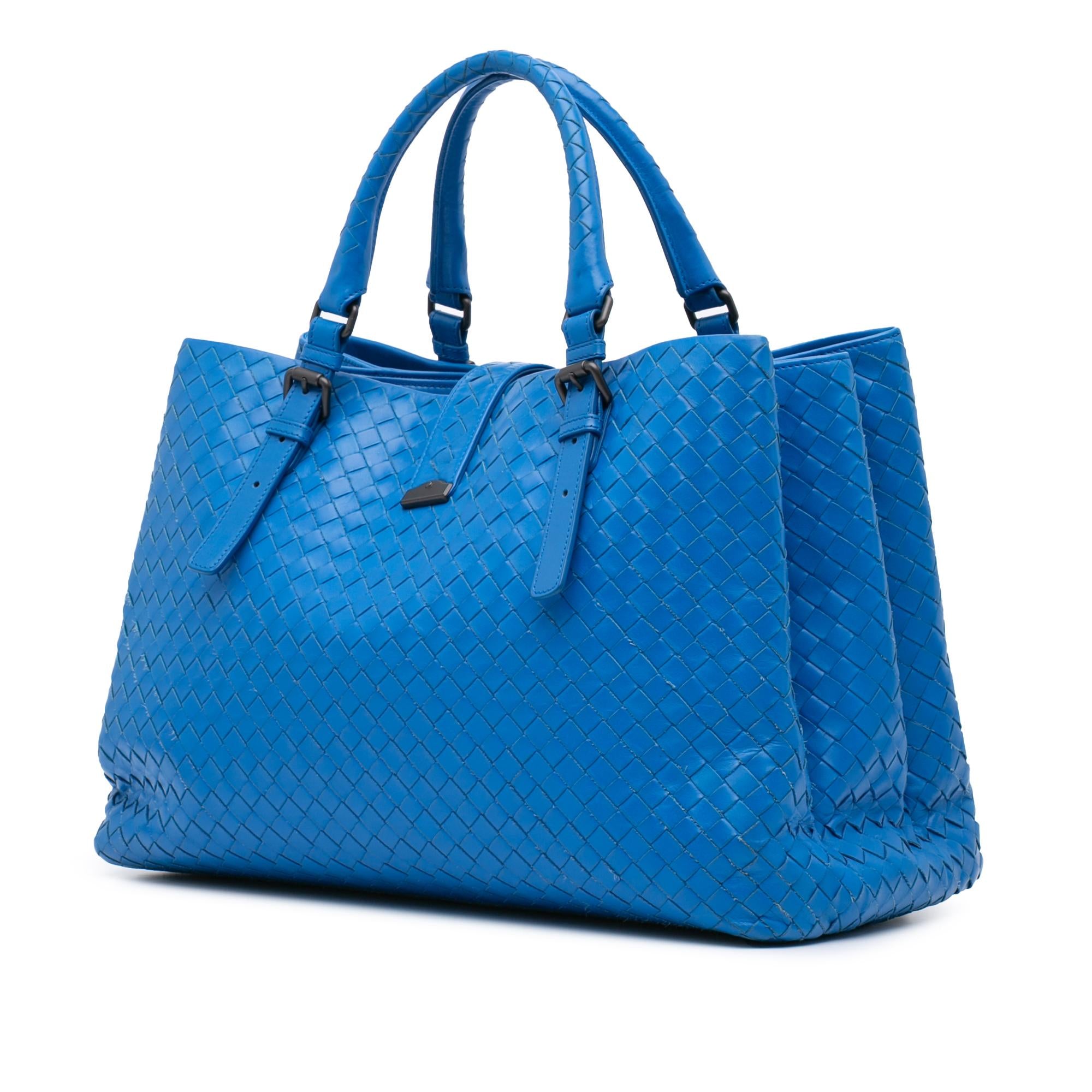 Bottega Veneta Medium Nappa Intrecciato Roma Tote