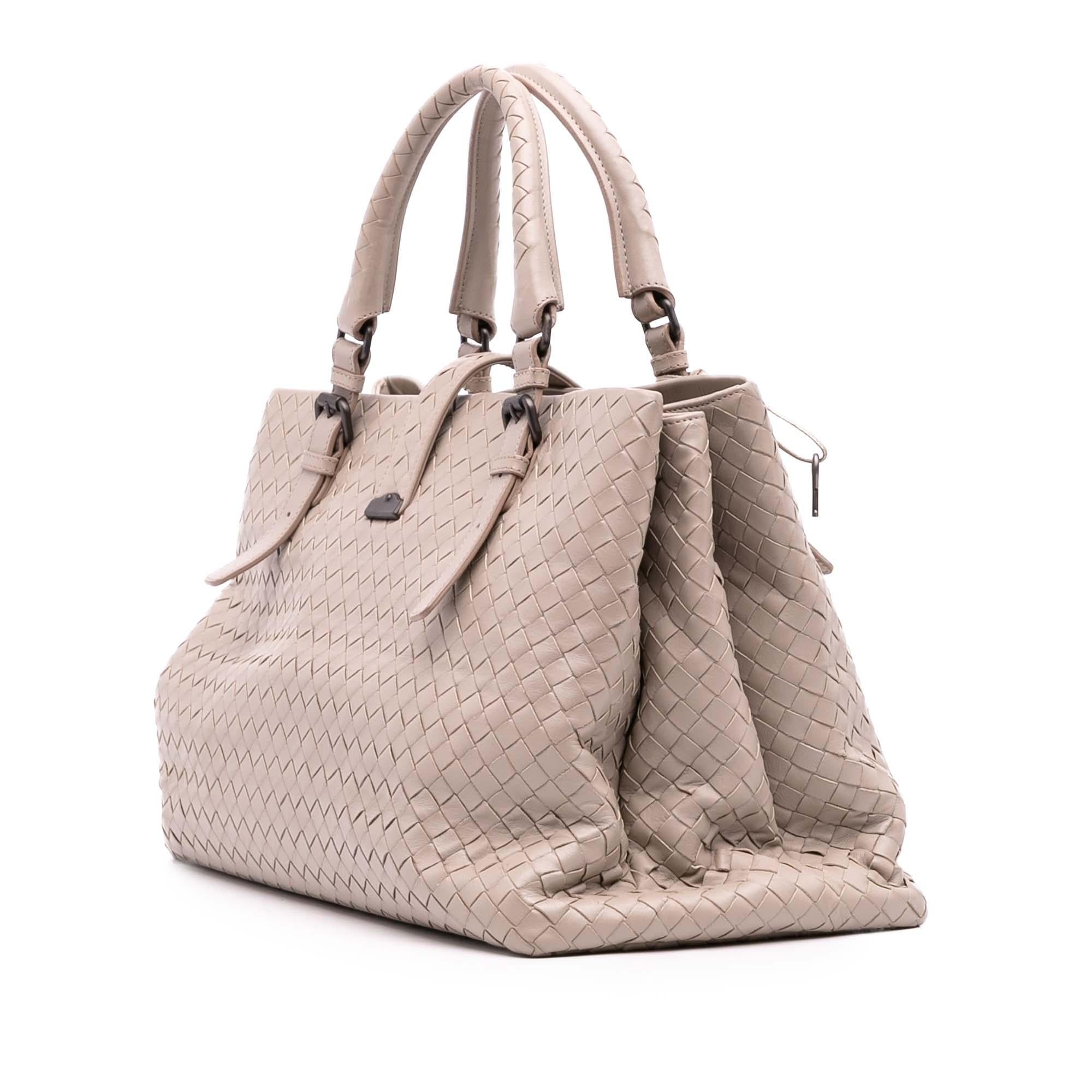 Bottega Veneta Medium Nappa Intrecciato Roma Tote
