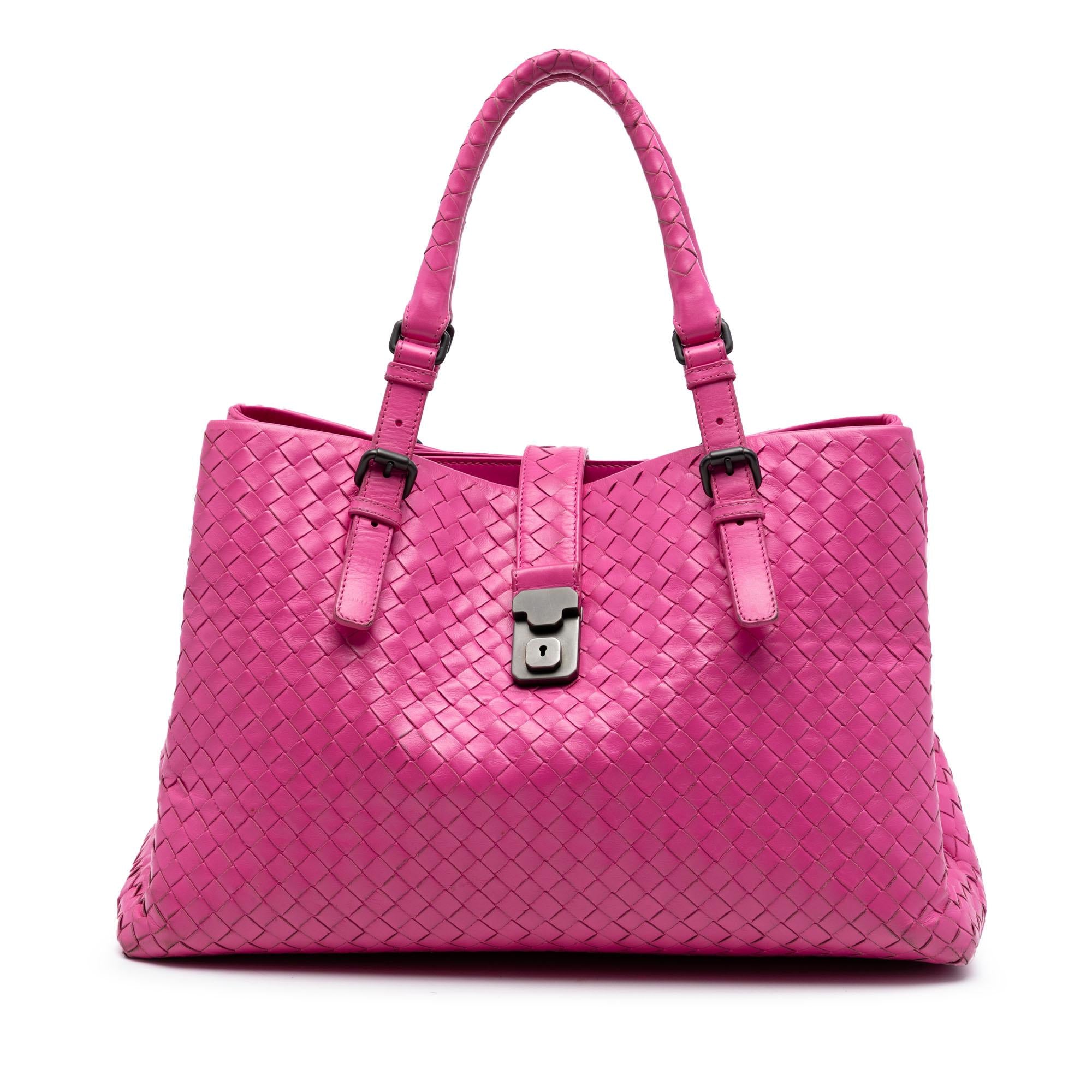 Bottega Veneta Medium Nappa Intrecciato Roma Tote