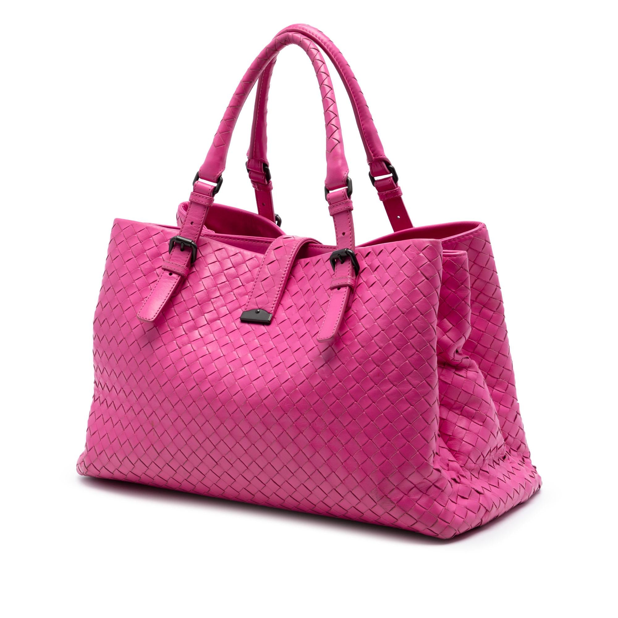 Bottega Veneta Medium Nappa Intrecciato Roma Tote