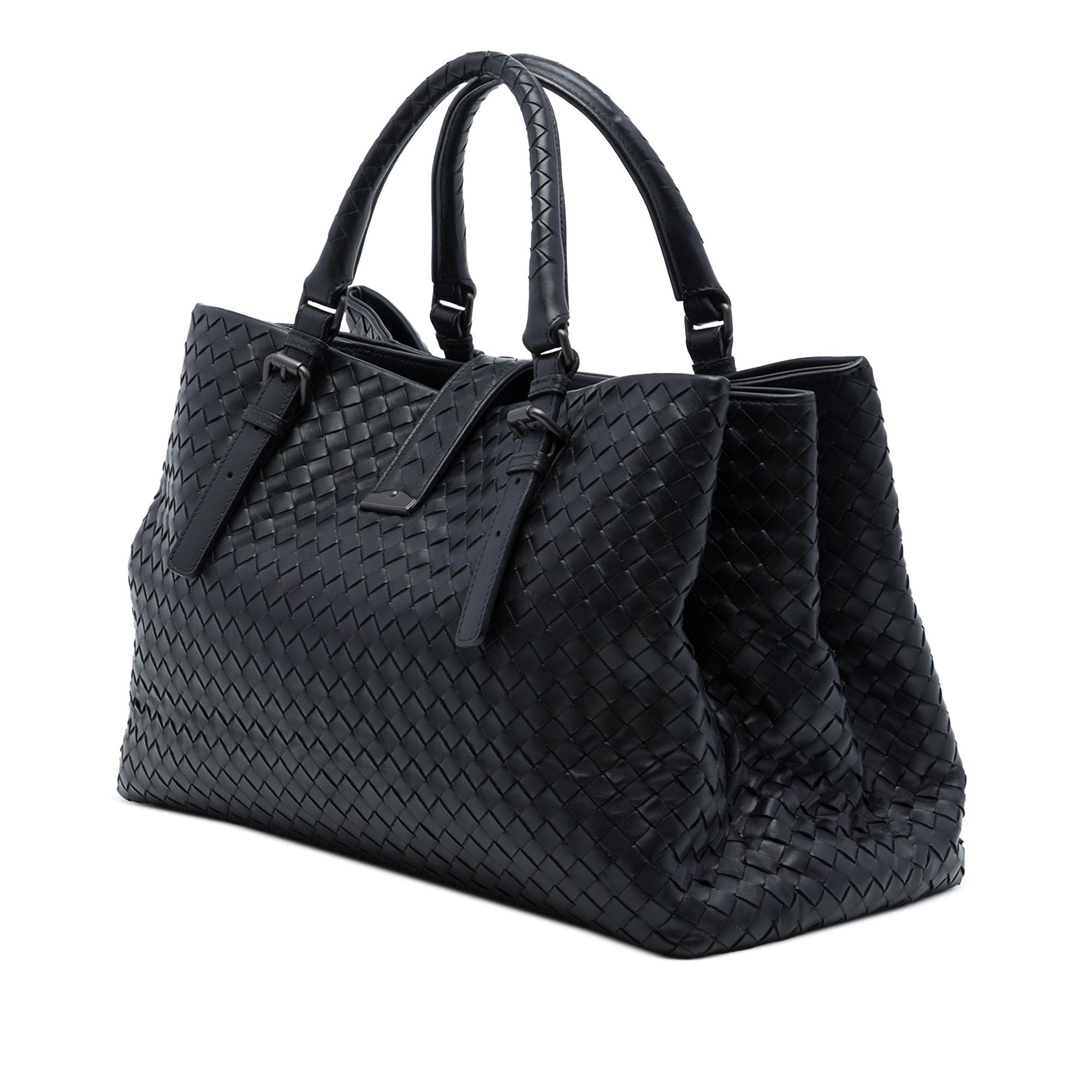Bottega Veneta Medium Nappa Intrecciato Roma Tote
