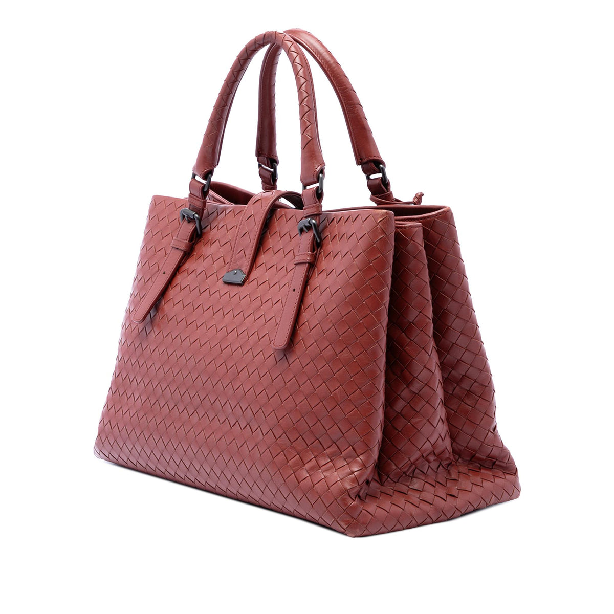 Bottega Veneta Medium Nappa Intrecciato Roma Tote