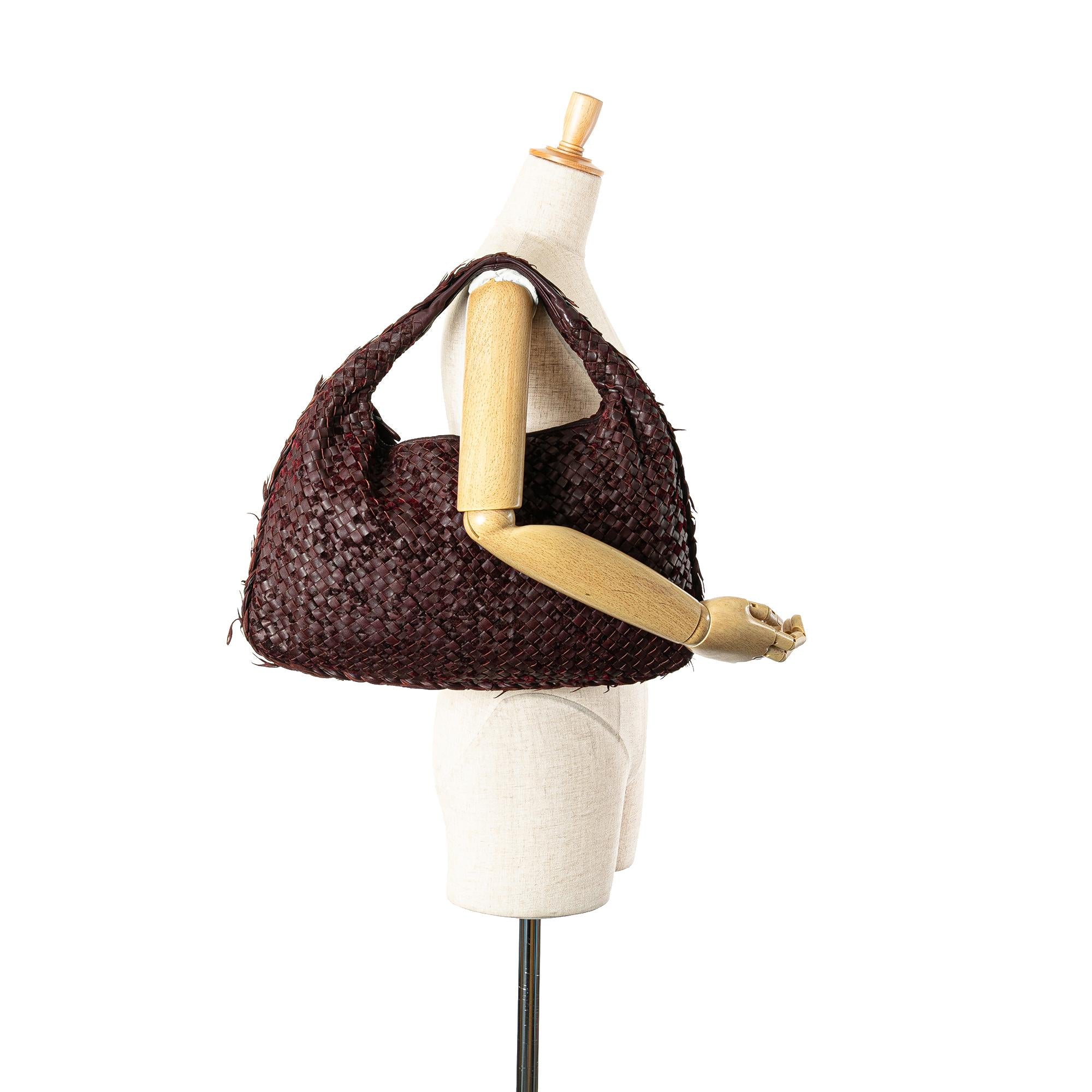 Bottega Veneta Medium Nappa Velours Intrecciato Fuzzy Veneta Hobo