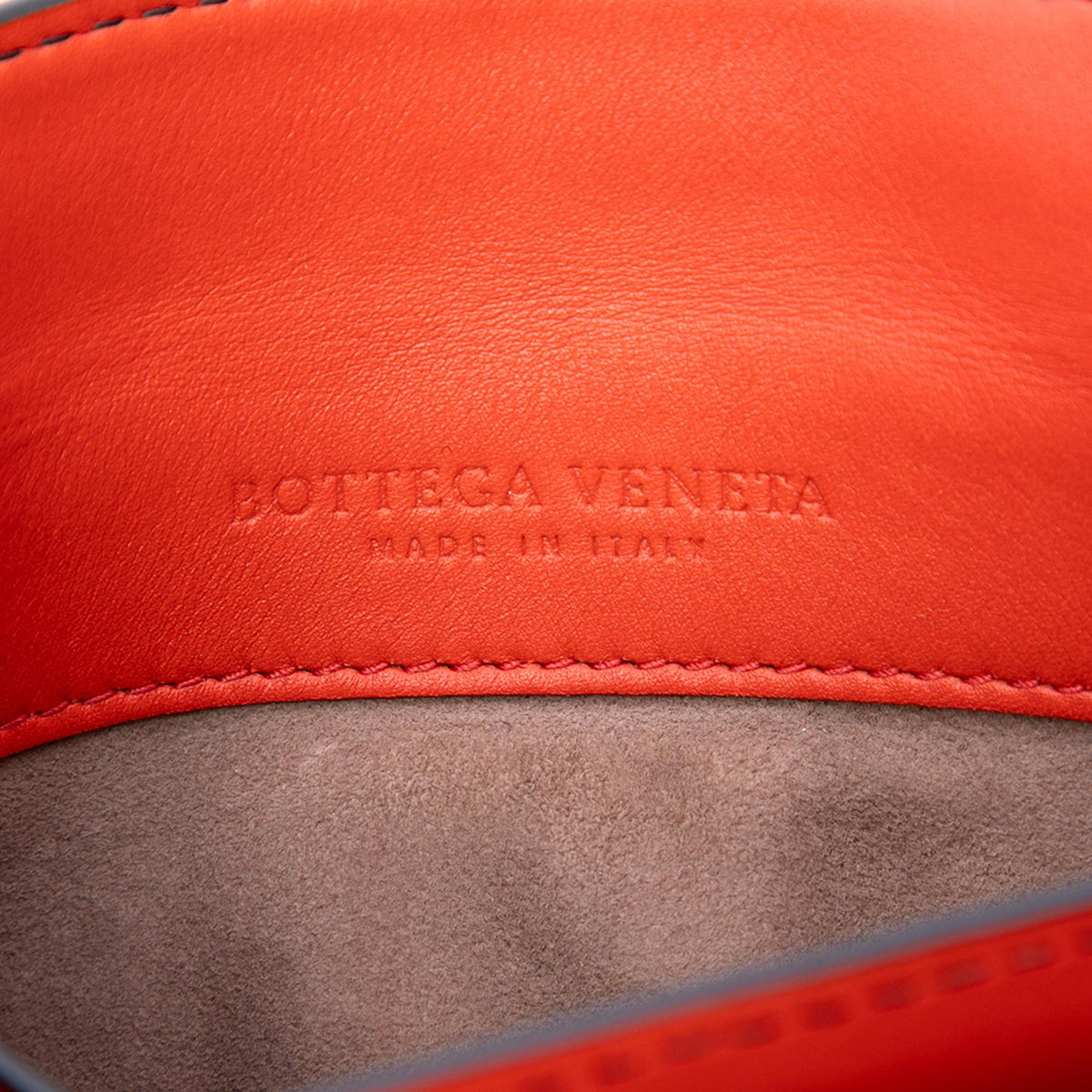 Bottega Veneta Mini Intrecciato Trimmed Nappa Piazza Top Handle Satchel