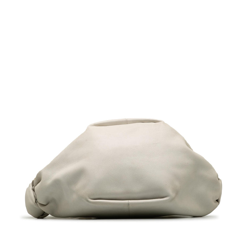 Bottega Veneta Mini Lambskin Double Knot Bag (SHG-RYDSLF)