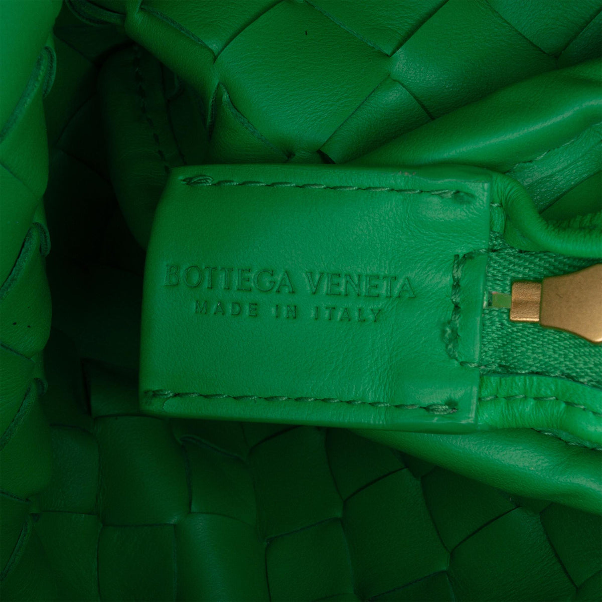 Bottega Veneta Mini Lambskin Intrecciato Loop Camera Bag
