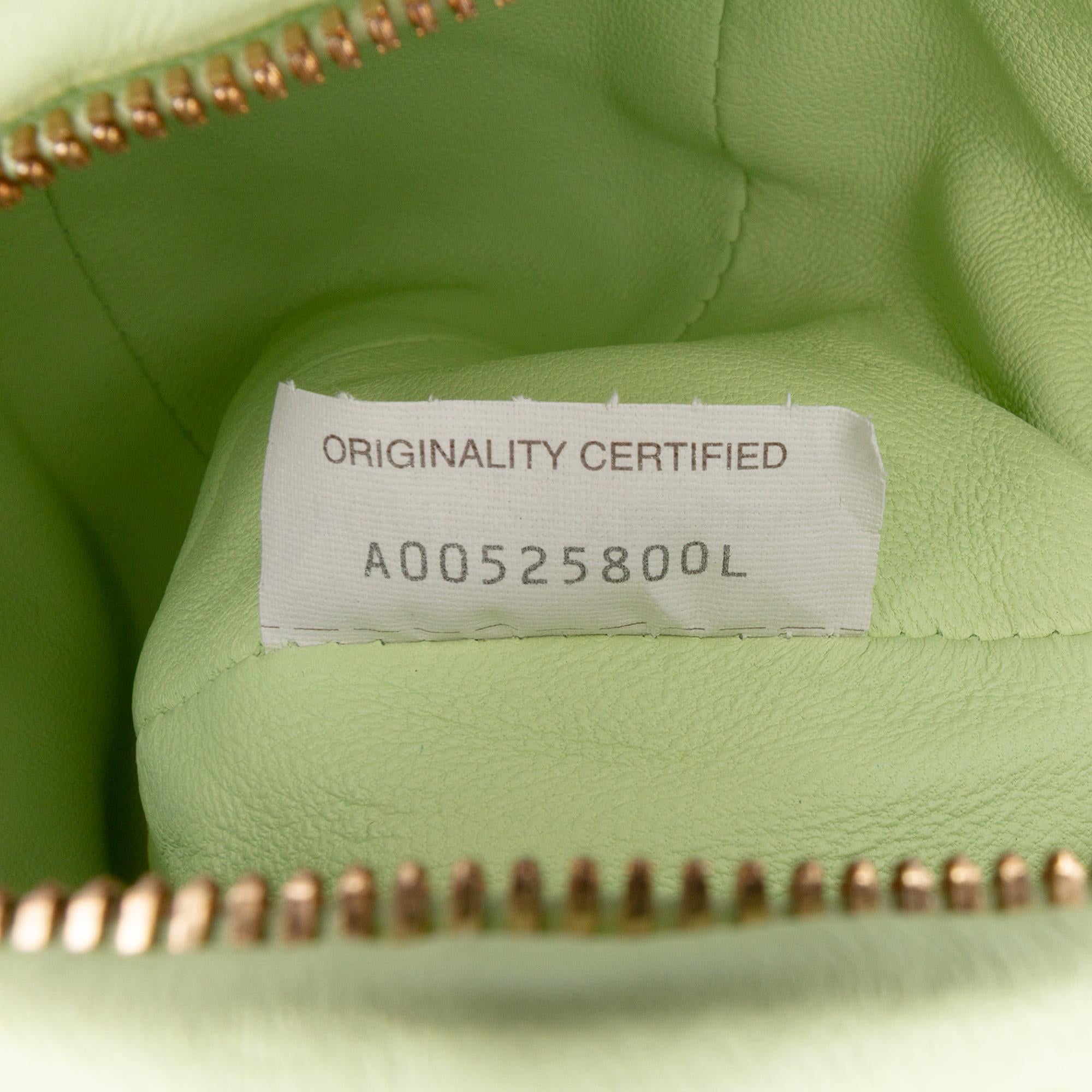 Bottega Veneta Mini Lambskin Intrecciato Mava Crossbody