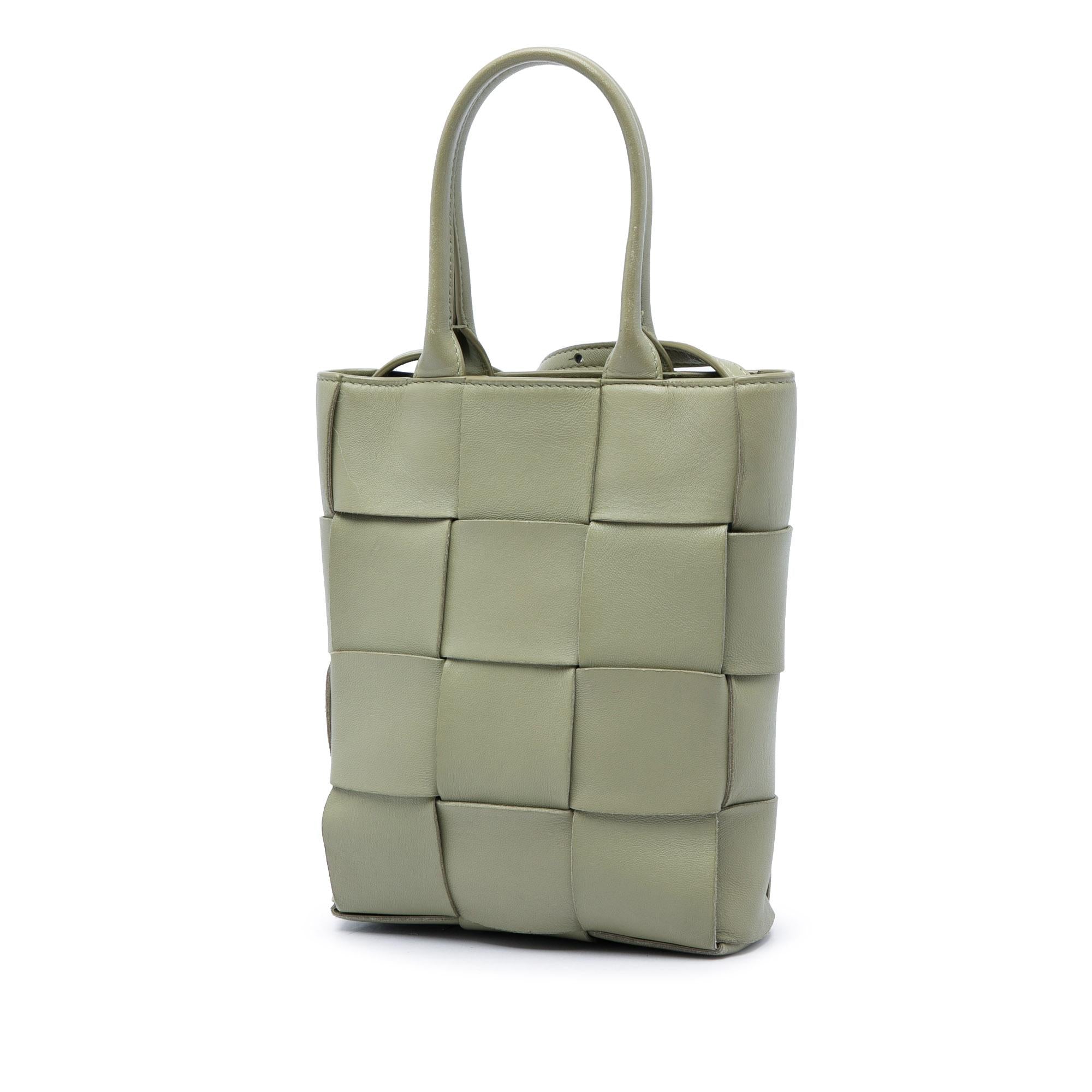 Bottega Veneta Mini Maxi Nappa Intrecciato North South Cassette Tote