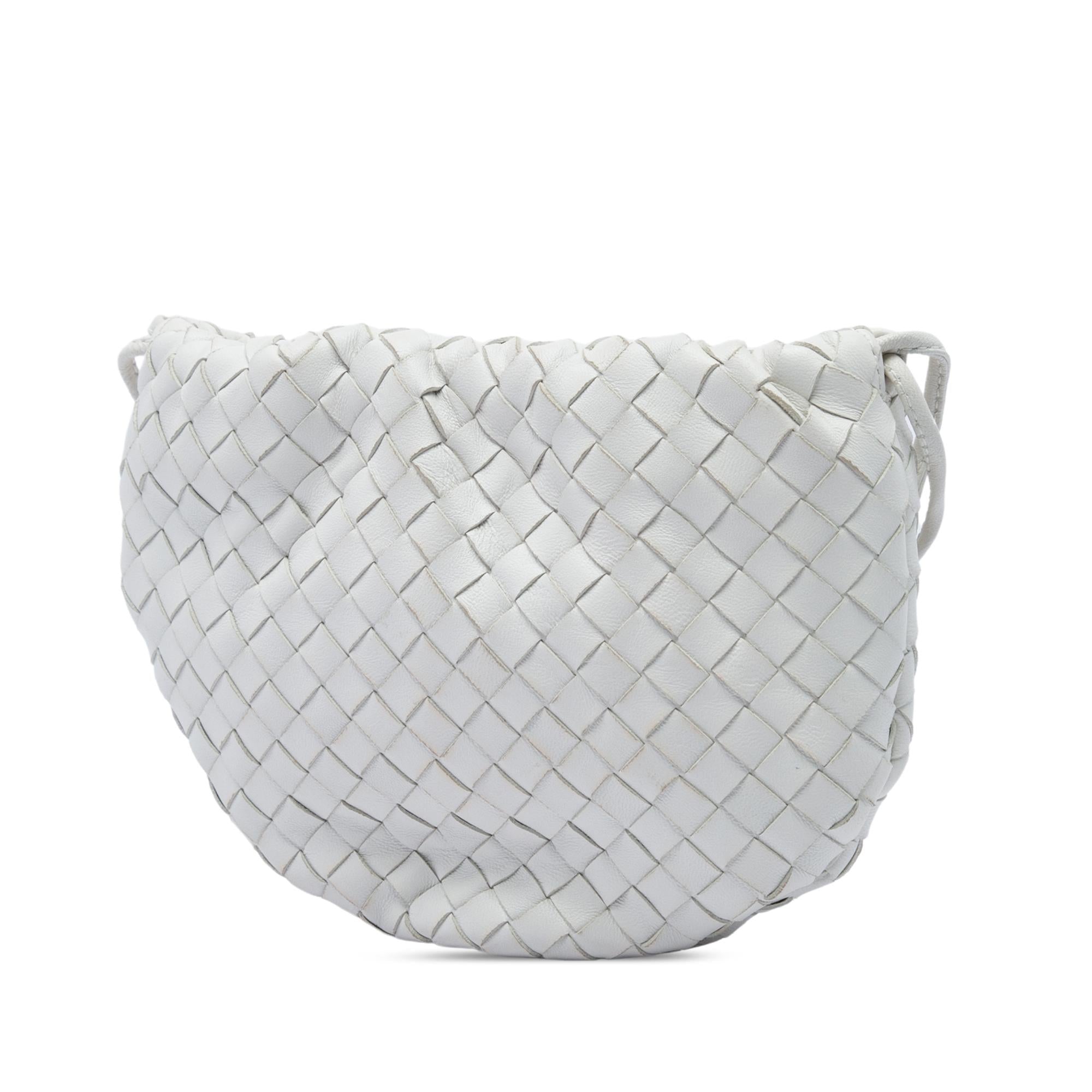 Bottega Veneta Mini Nappa Intrecciato Bulb Crossbody