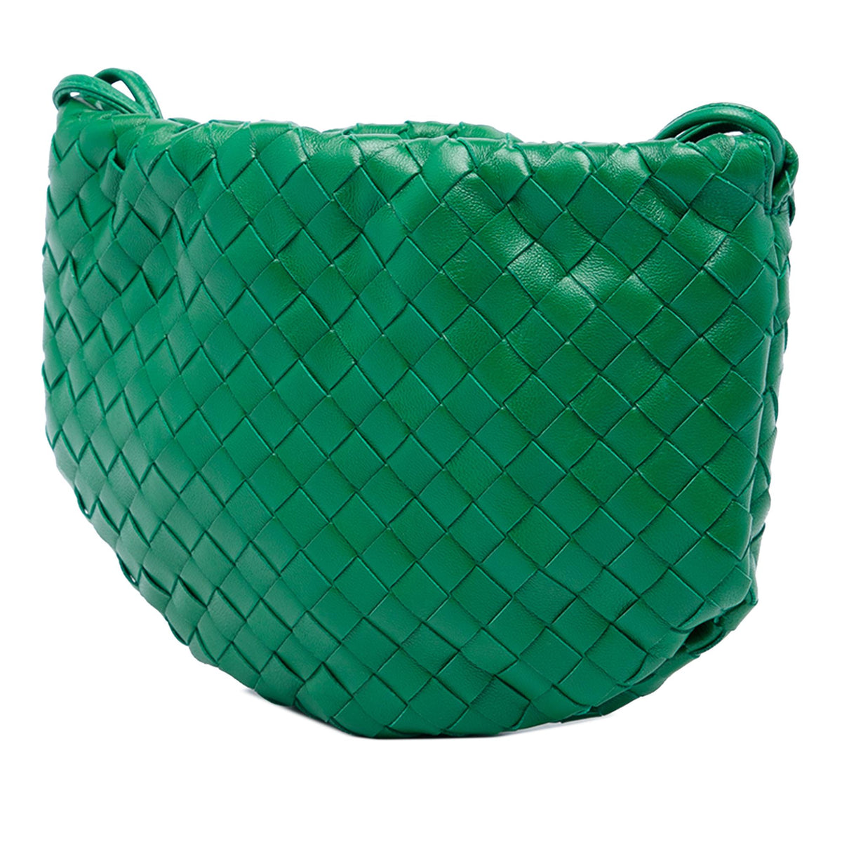 Bottega Veneta Mini Nappa Intrecciato Bulb Crossbody