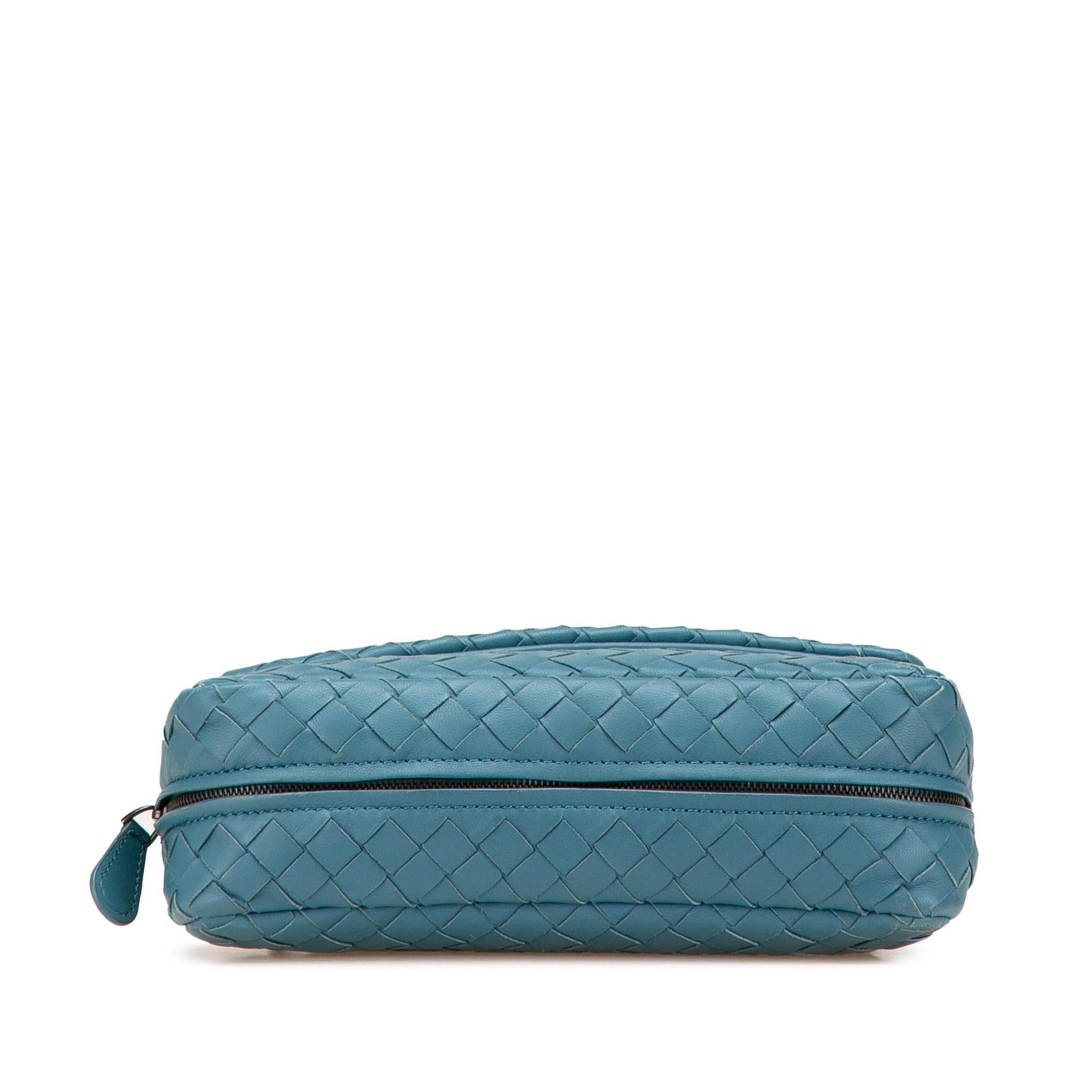 Bottega Veneta Mini Nappa Intrecciato Expandable Chain Crossbody