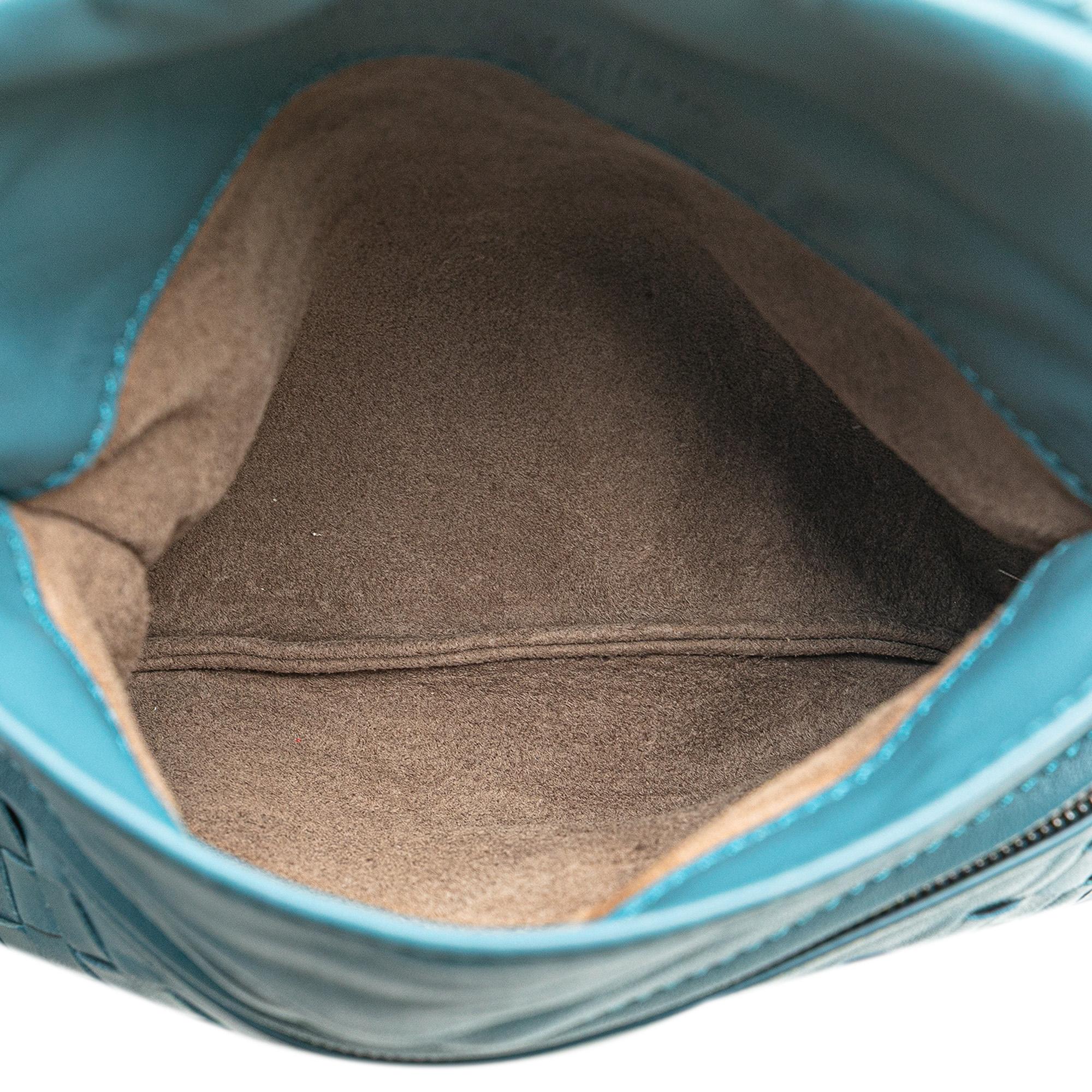 Bottega Veneta Mini Nappa Intrecciato Expandable Chain Crossbody