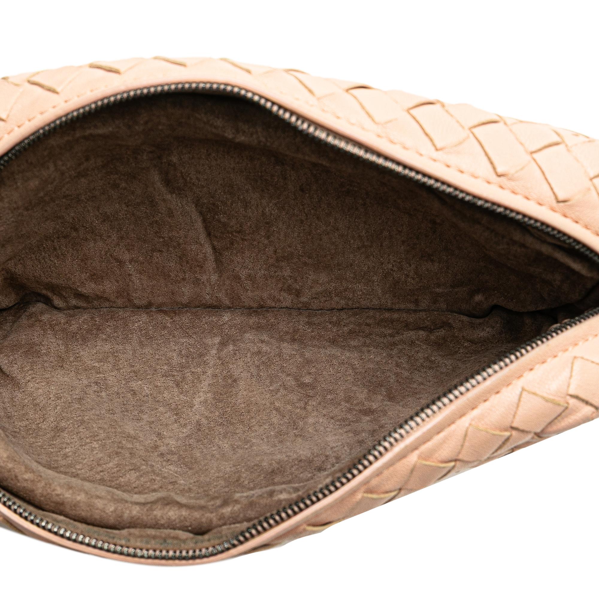 Bottega Veneta Mini Nappa Intrecciato Expandable Chain Crossbody