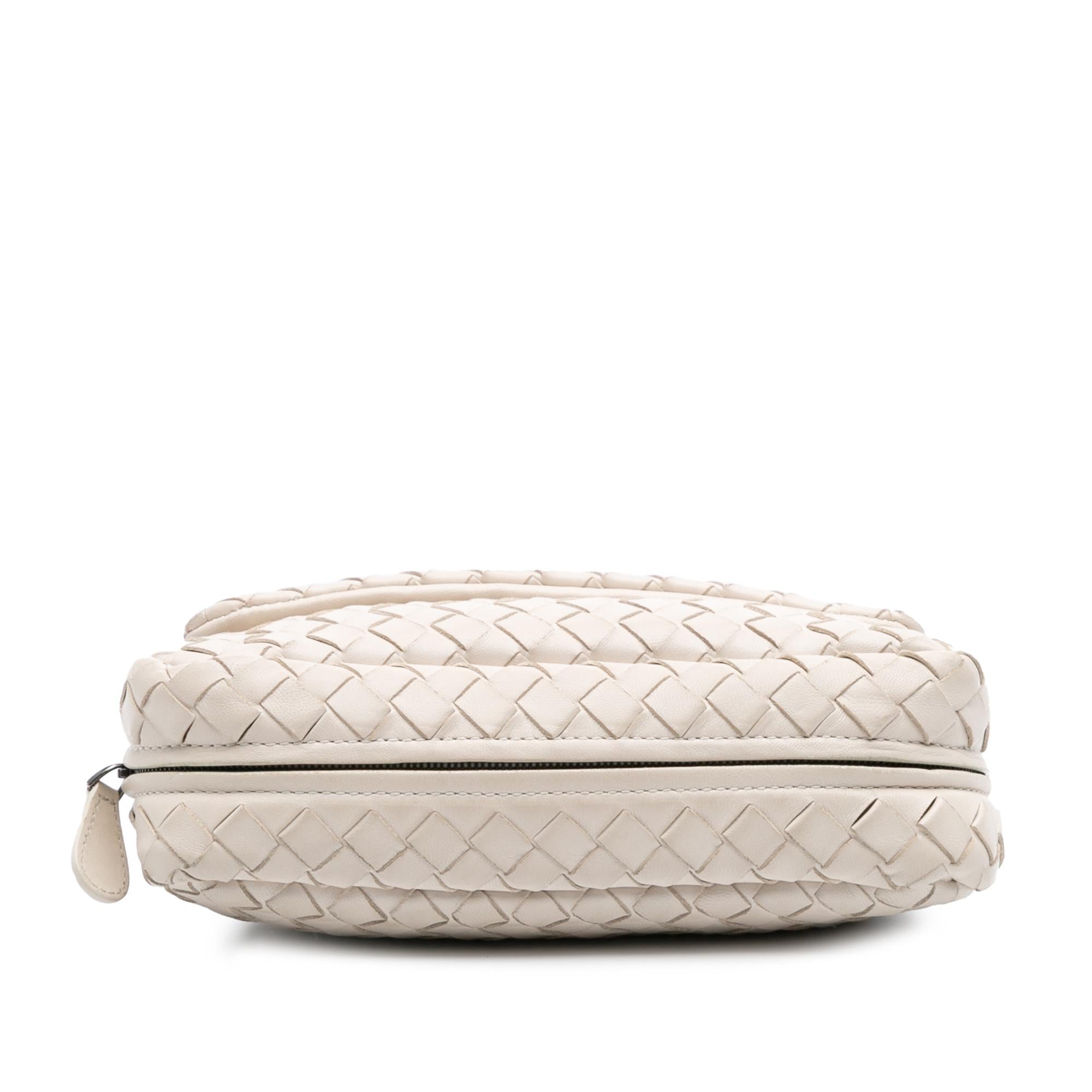 Bottega Veneta Mini Nappa Intrecciato Expandable Chain Flap Crossbody