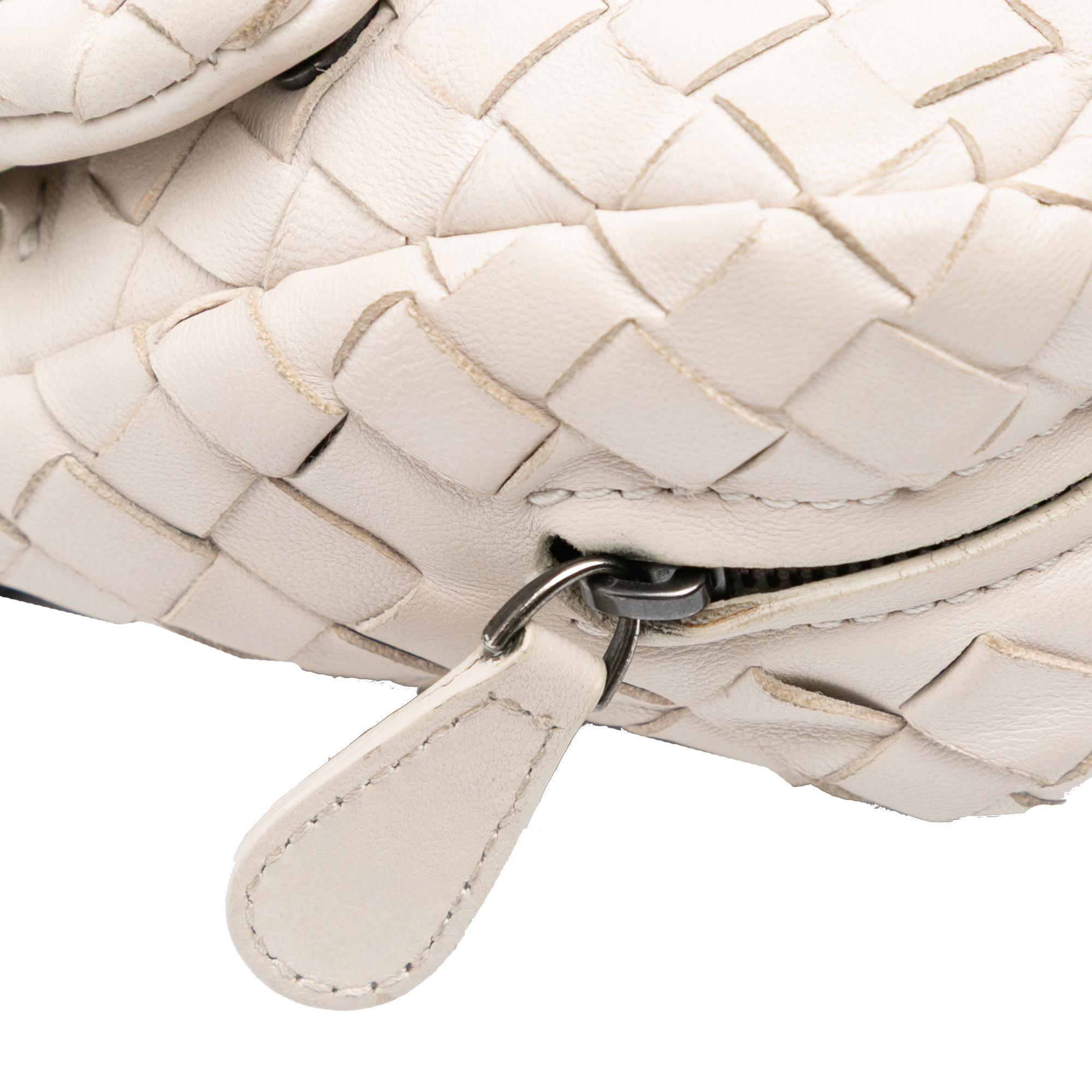 Bottega Veneta Mini Nappa Intrecciato Expandable Chain Flap Crossbody
