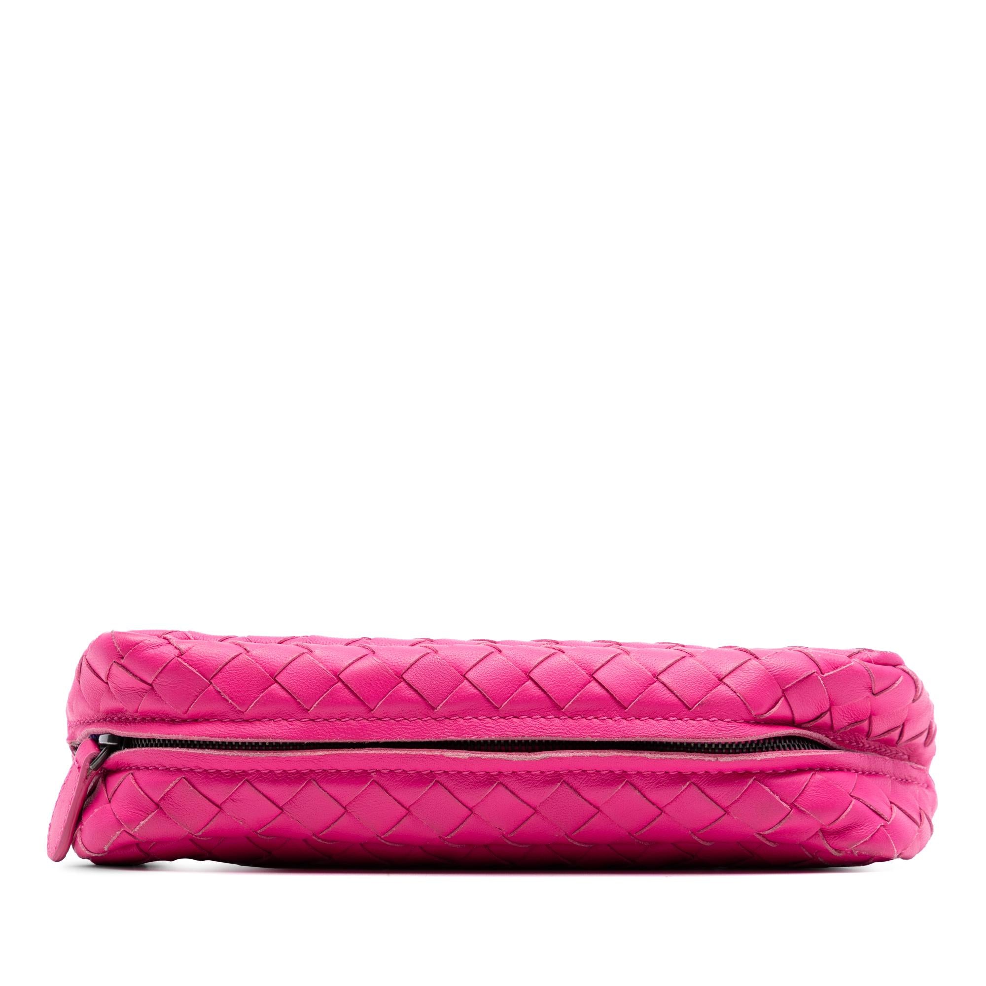 Bottega Veneta Mini Nappa Intrecciato Expandable Chain Flap Crossbody