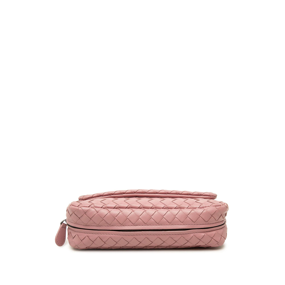 Bottega Veneta Mini Nappa Intrecciato Expandable Chain Flap Crossbody