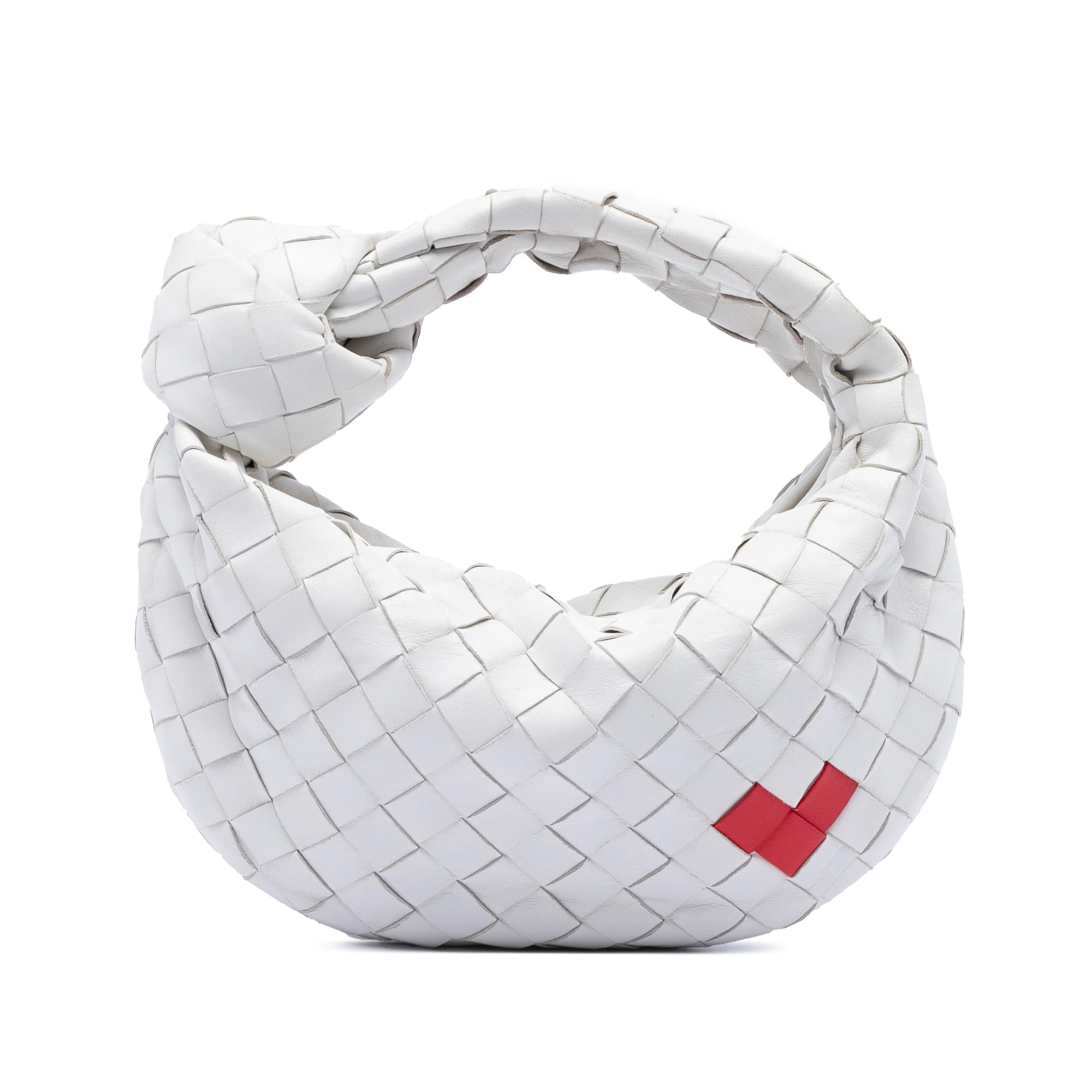 Bottega Veneta Mini Nappa Intrecciato Heart Jodie