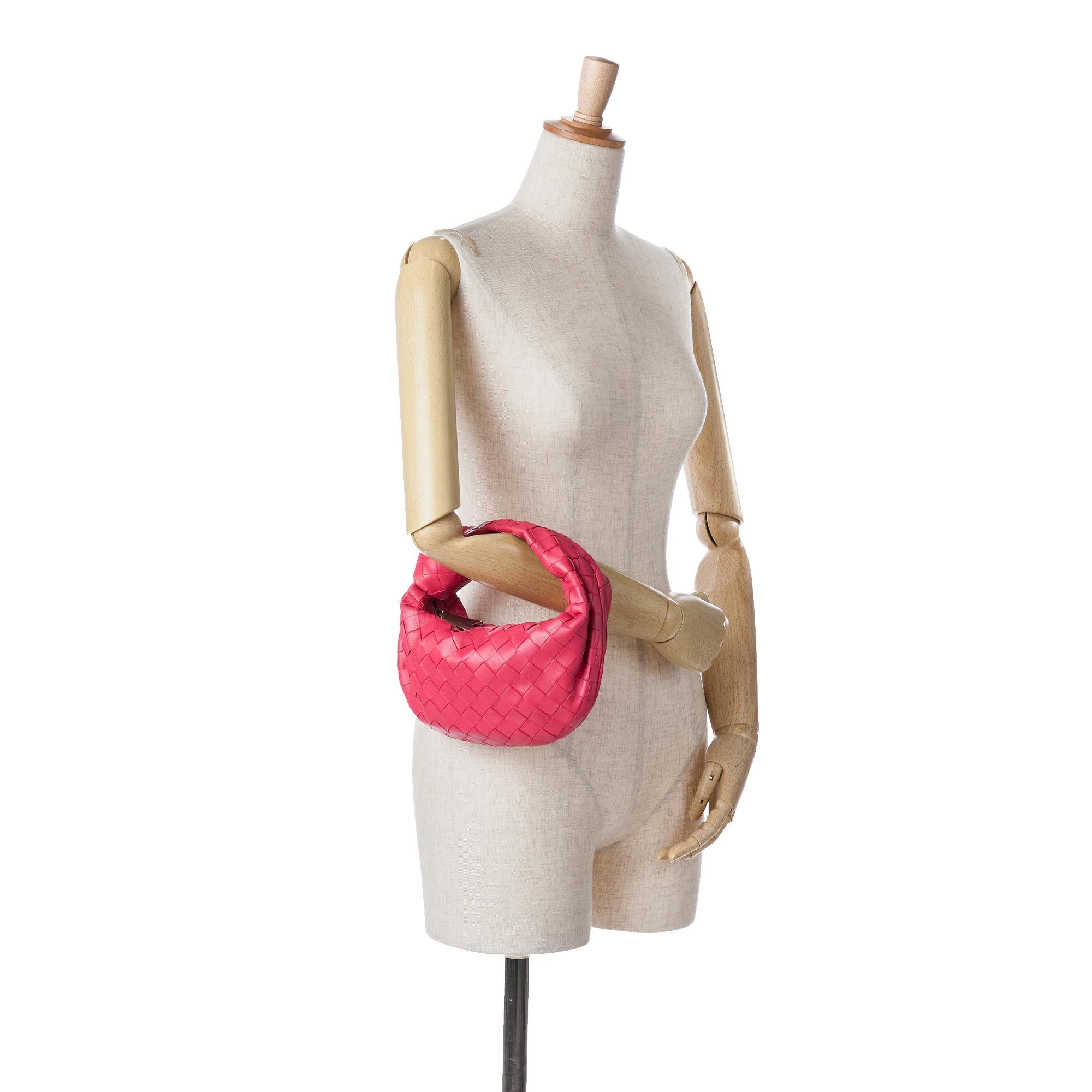 Bottega Veneta Mini Nappa Intrecciato Jodie (SHG-GFBQBy)