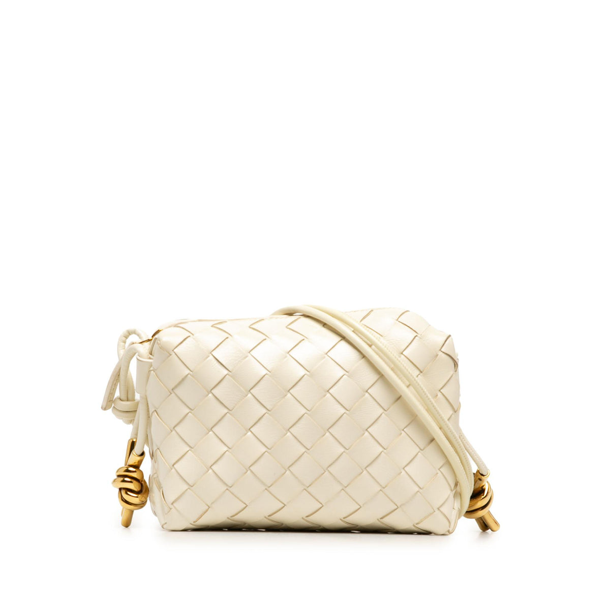 Bottega Veneta Mini Nappa Intrecciato Loop Camera Bag