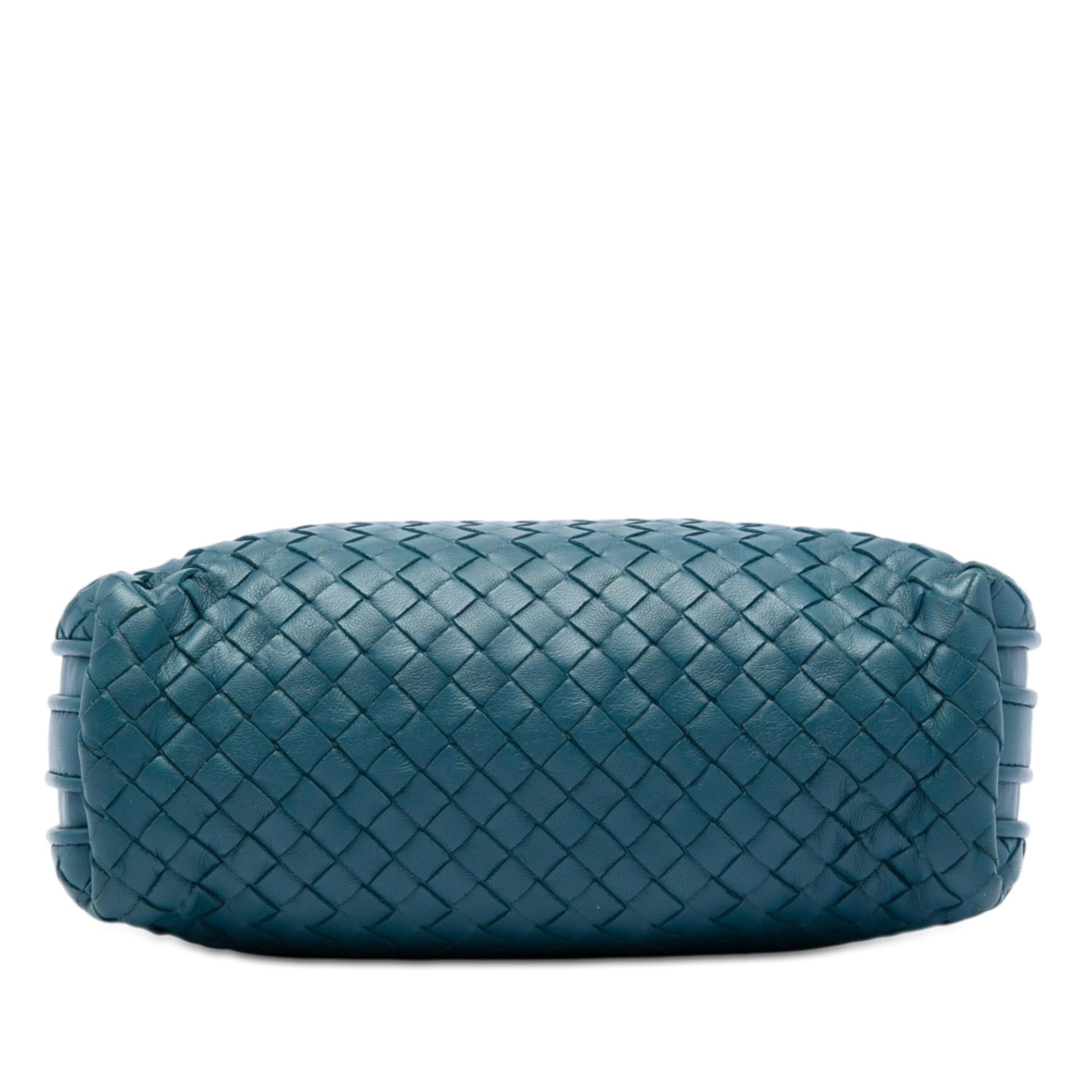 Bottega Veneta Mini Nappa Intrecciato Nodini Double Zip Crossbody