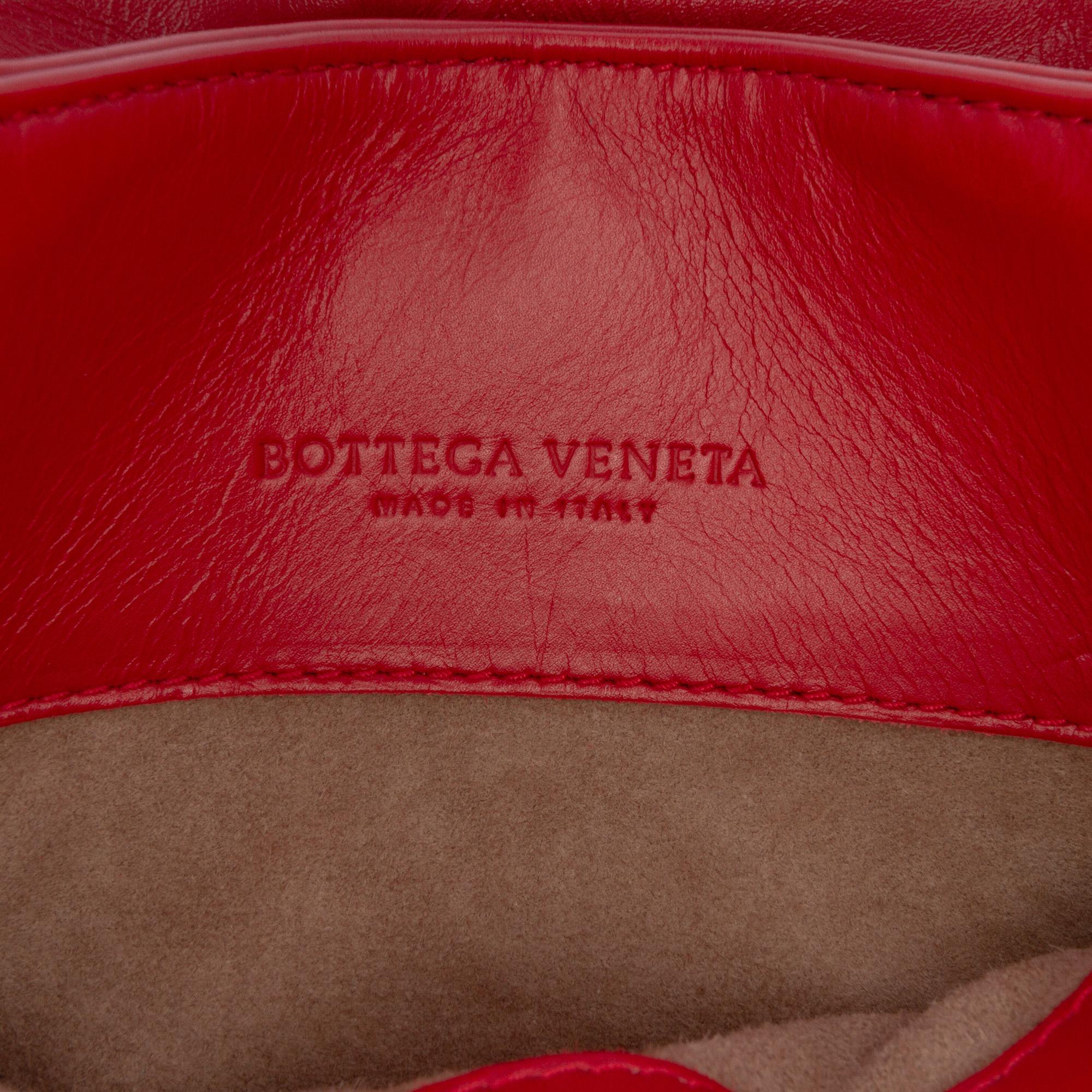 Bottega Veneta Mini Nappa Intrecciato Roma Satchel