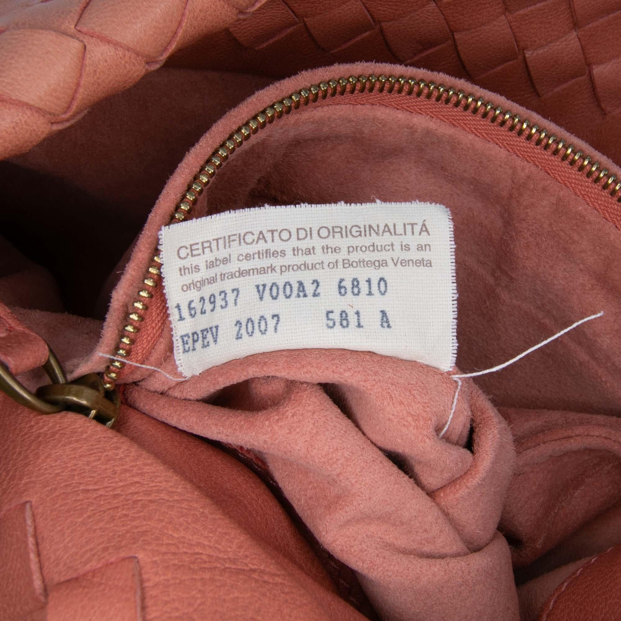 Bottega Veneta Mini Nappa Intrecciato Shopper Tote