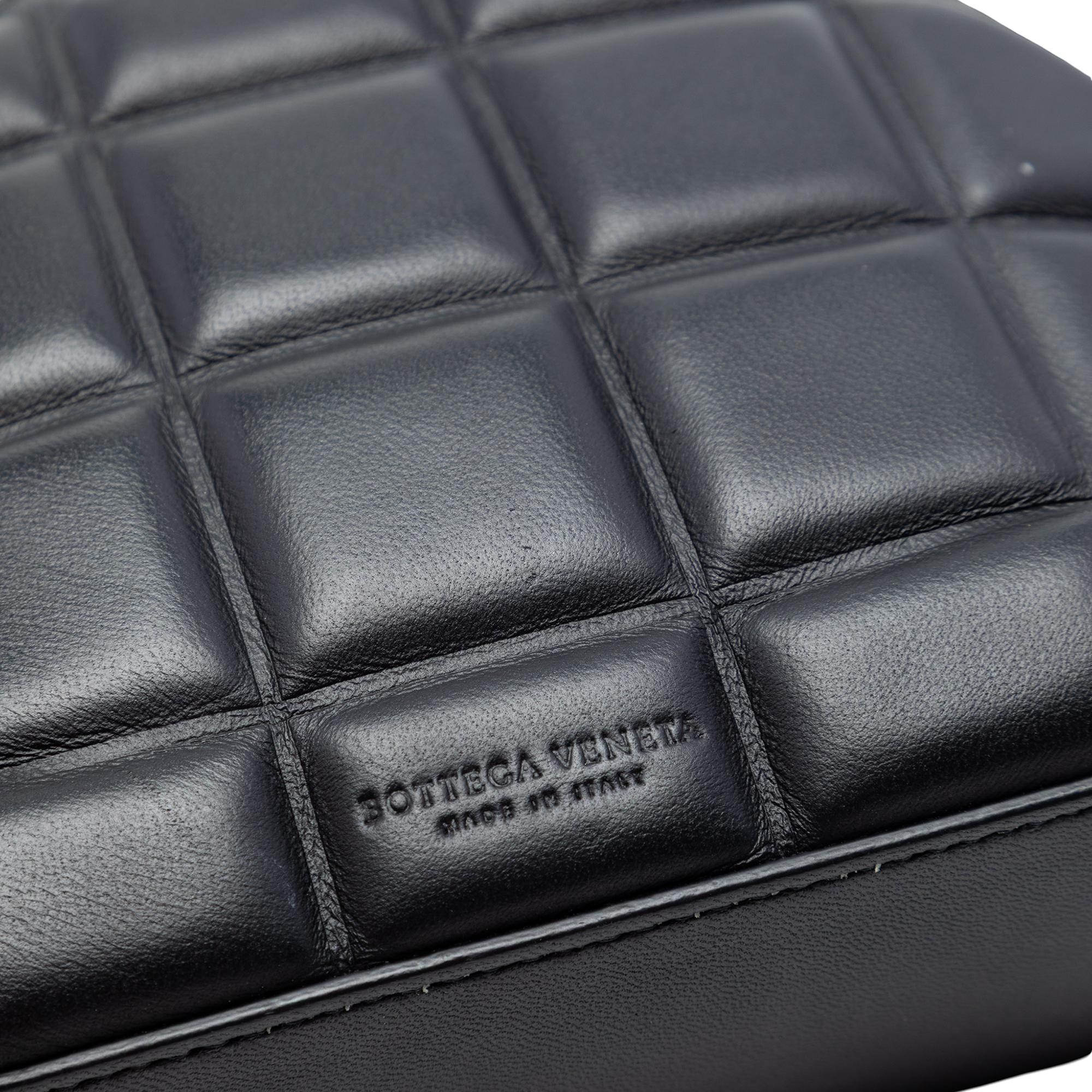 Bottega Veneta Mini Padded Nappa Half Moon Chain Crossbody