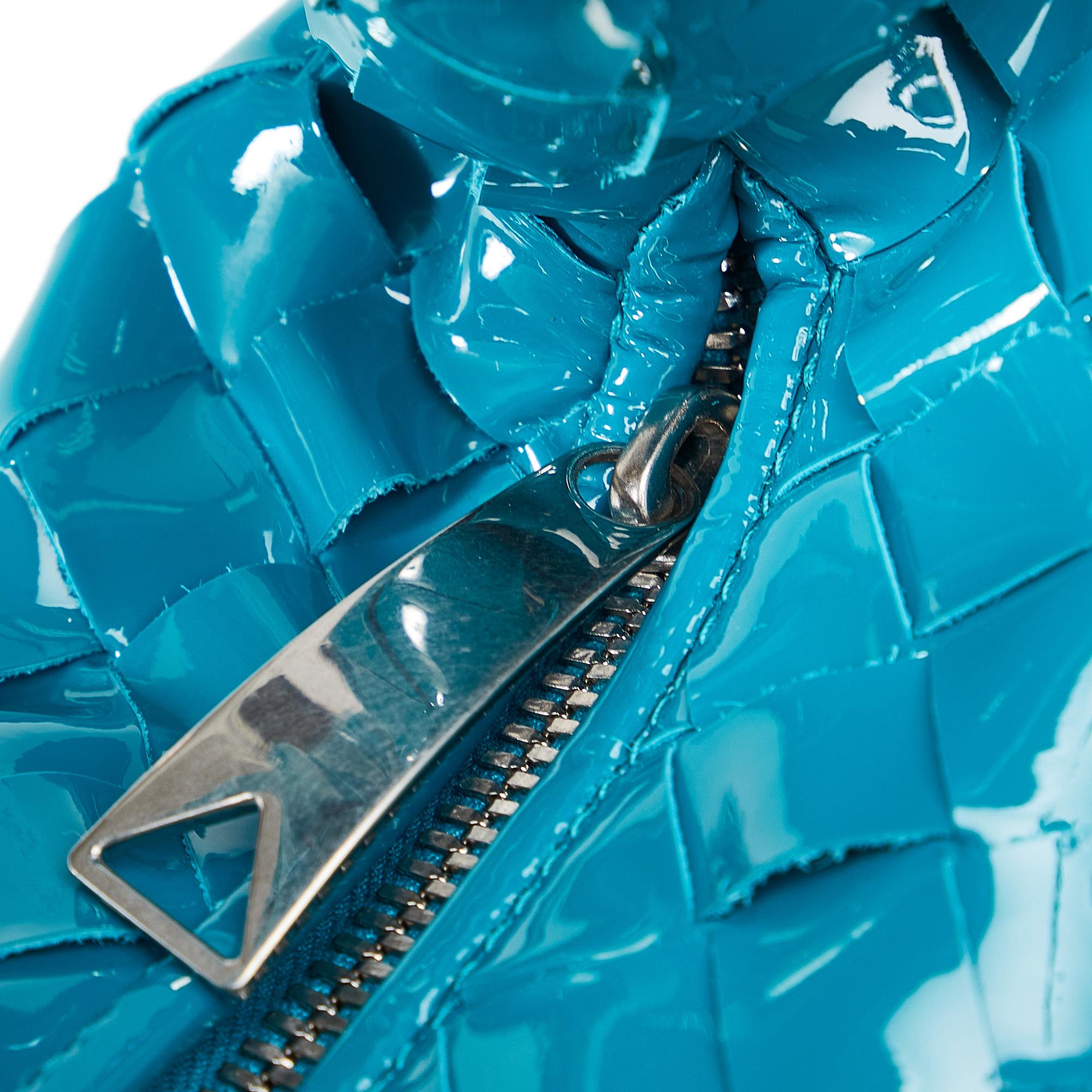 Bottega Veneta Mini Patent Intrecciato Jodie (SHG-afIm96)