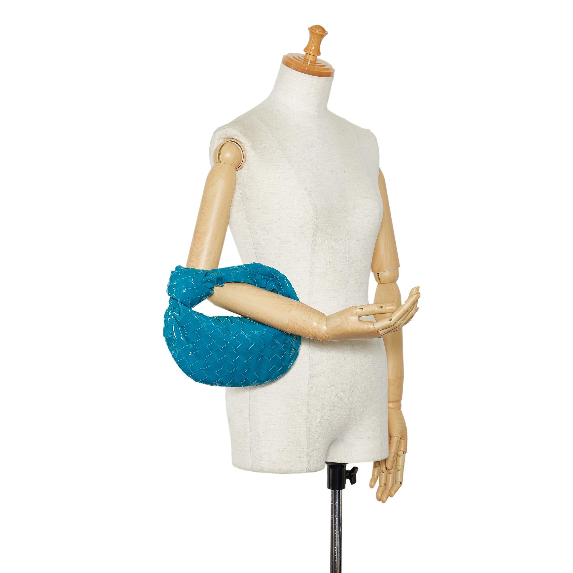 Bottega Veneta Mini Patent Intrecciato Jodie (SHG-afIm96)