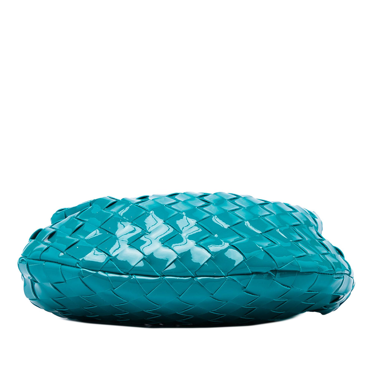 Bottega Veneta Mini Patent Intrecciato Jodie