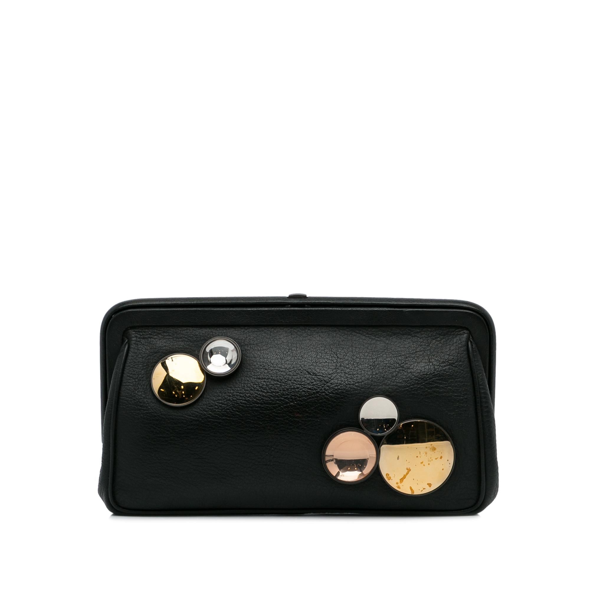 Bottega Veneta Mirror Lens Clutch Bag