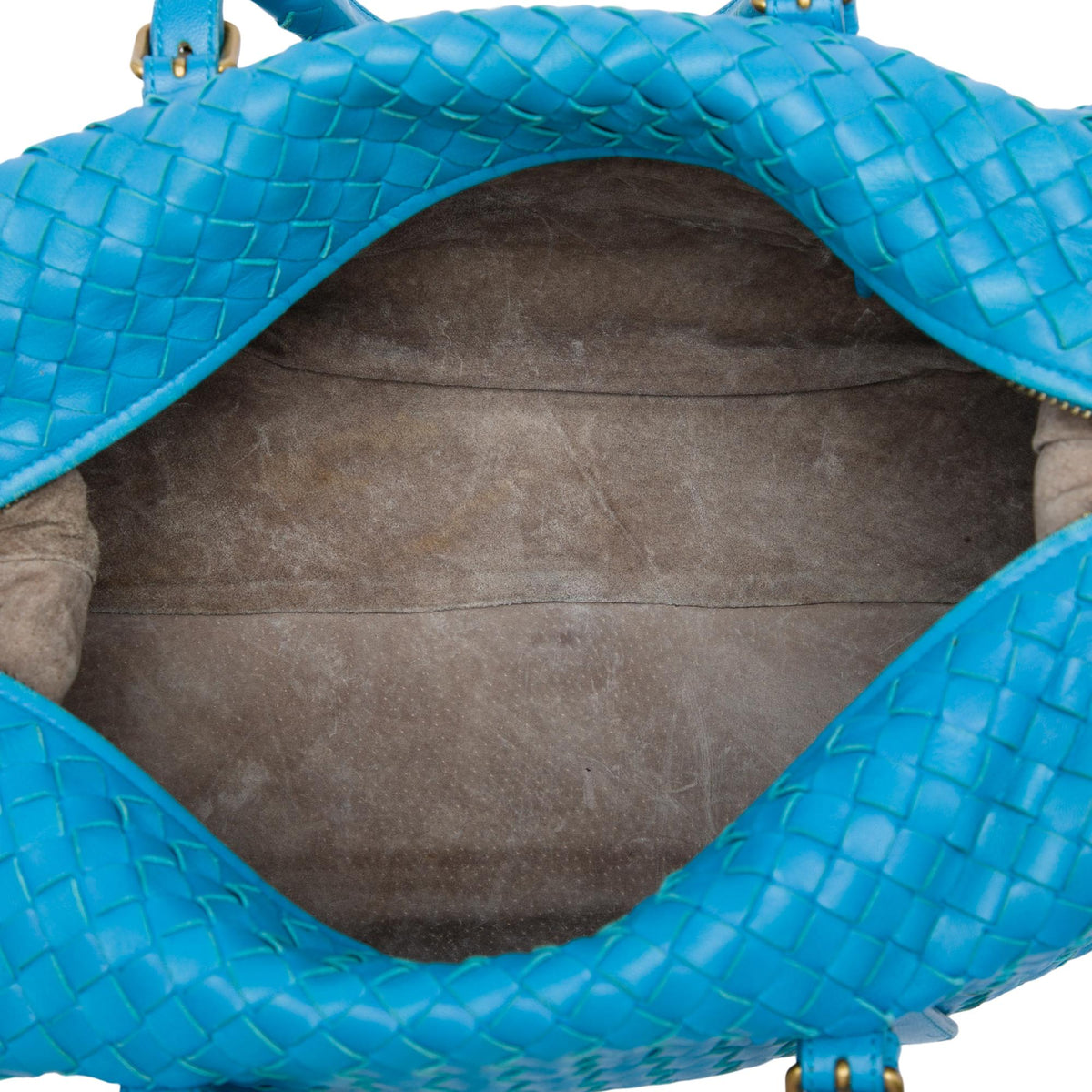 Bottega Veneta Nappa Intrecciato Boston Bag