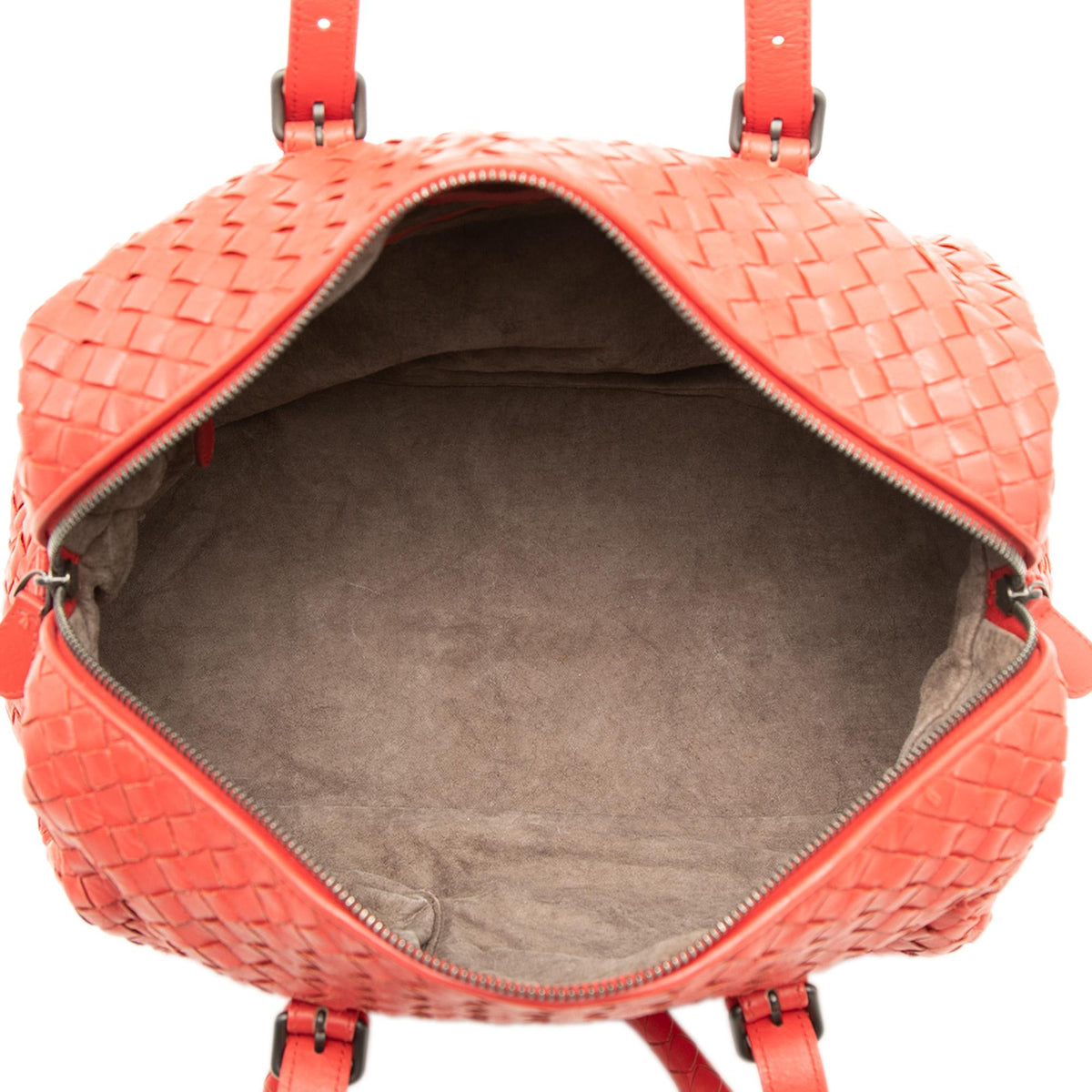 Bottega Veneta Nappa Intrecciato Boston Bag