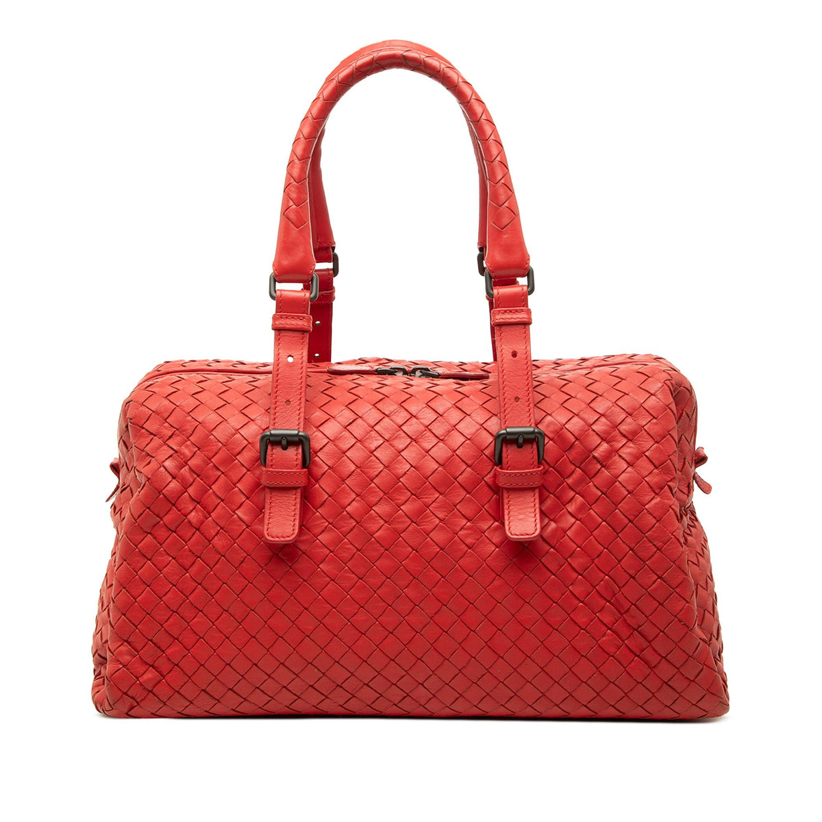 Bottega Veneta Nappa Intrecciato Boston Bag