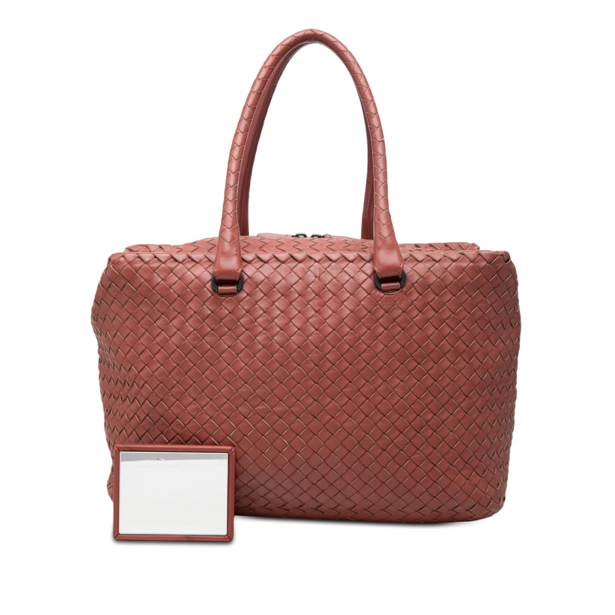 Bottega Veneta Nappa Intrecciato Brick Tote